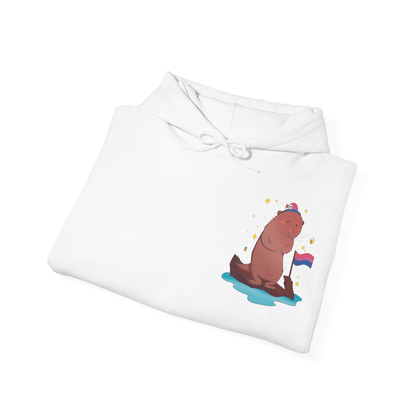 Badgie Hoodie - Bisexual Otter "River" - Badgie.co