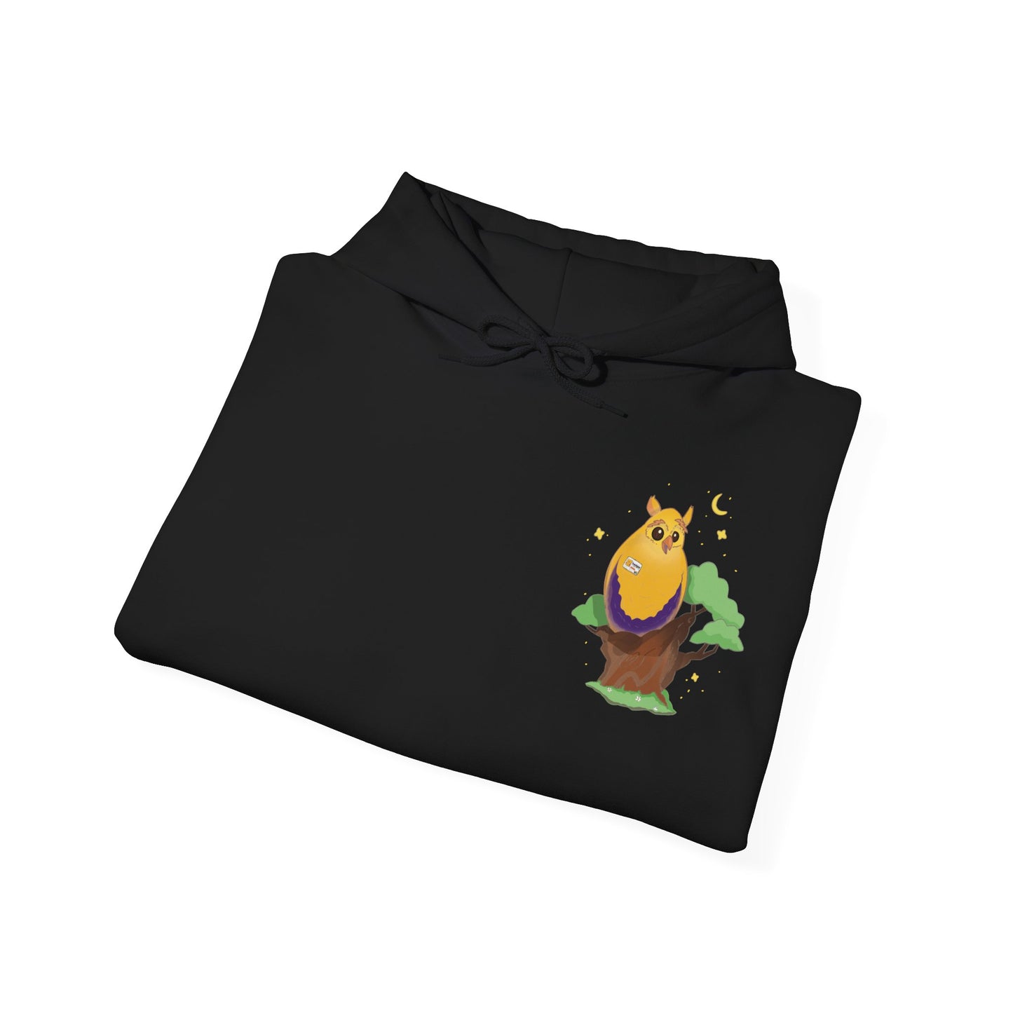 Badgie Hoodie - Intersex Owl "Albert" - Badgie.co