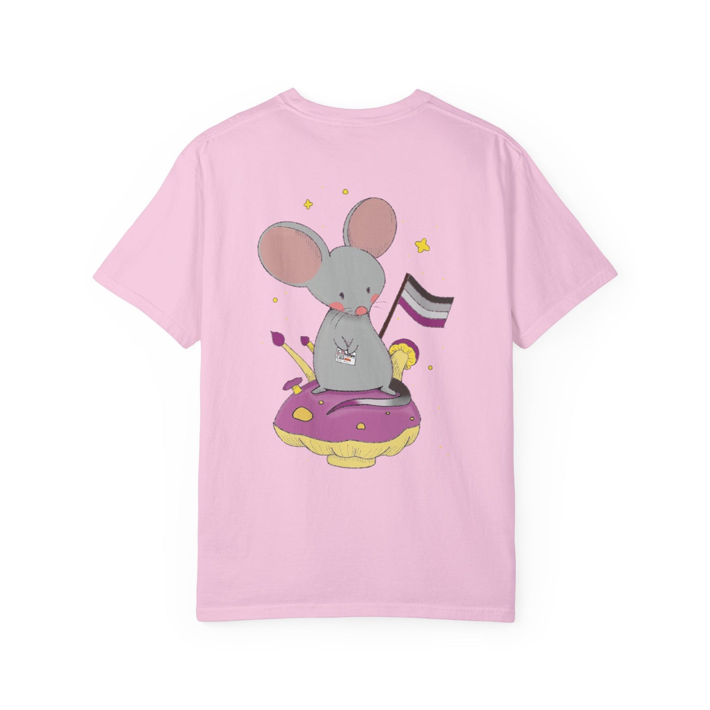 Badgie T-Shirt - Asexual Mouse "Roan" - Badgie.co