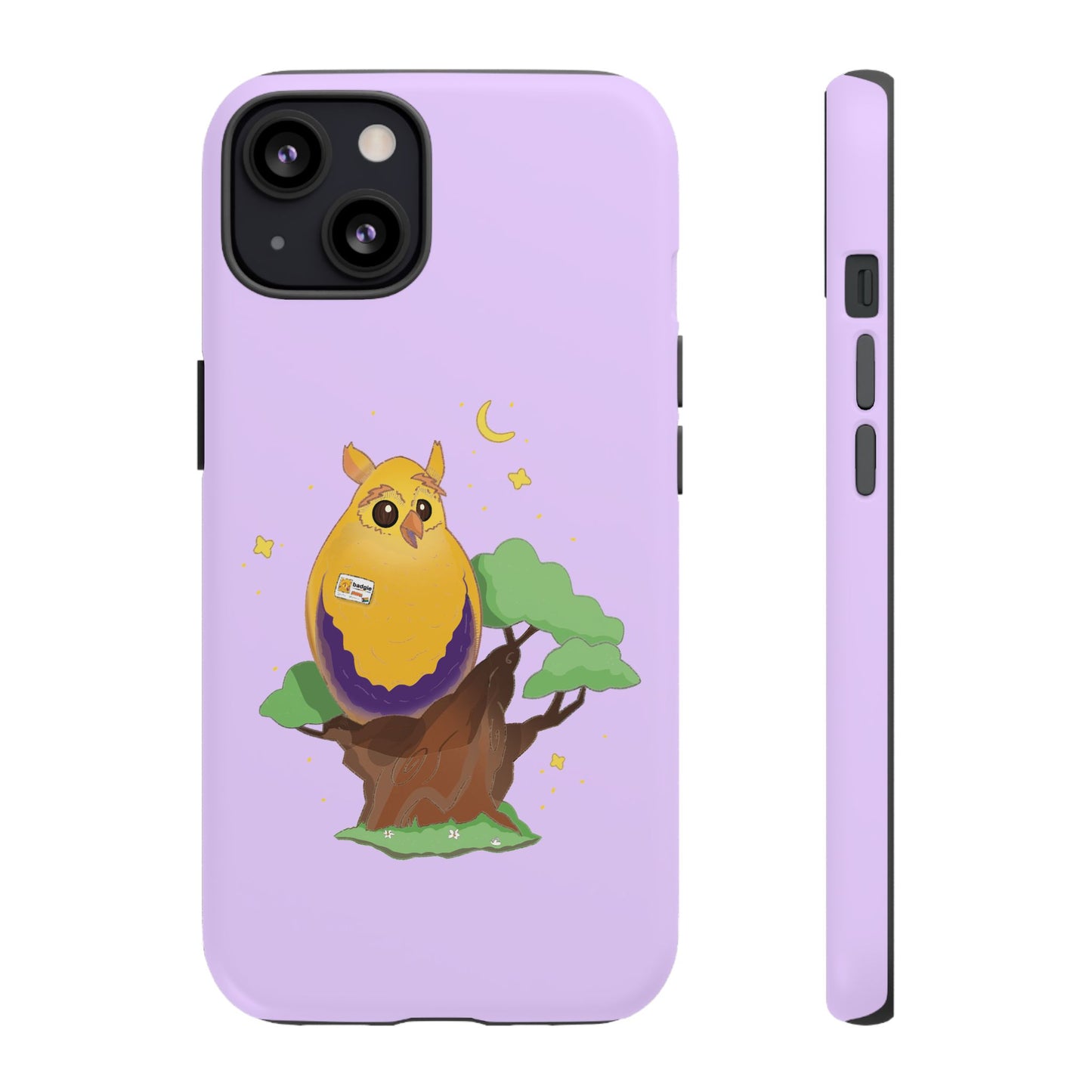 Badgie iPhone Case - Intersex Owl "Albert" - Badgie.co