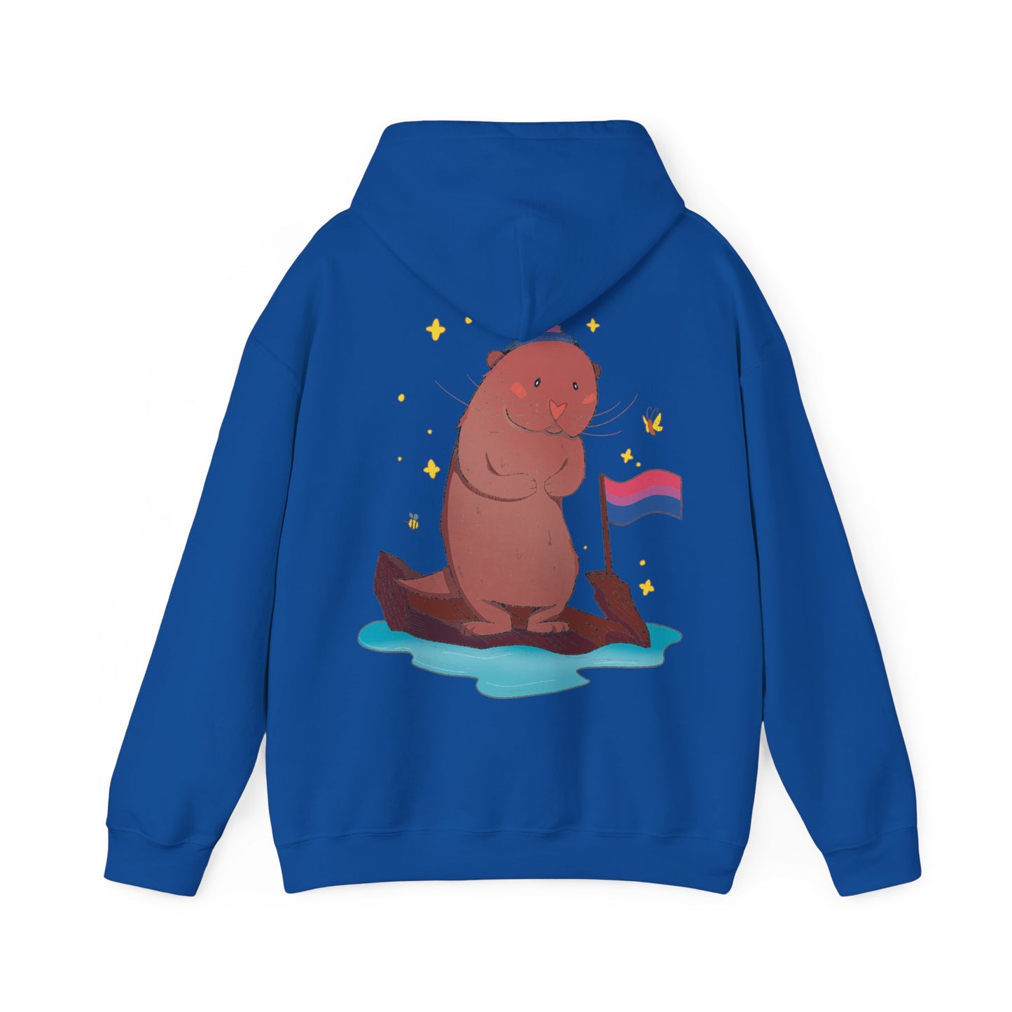 Badgie Hoodie - Bisexual Otter "River" - Badgie.co