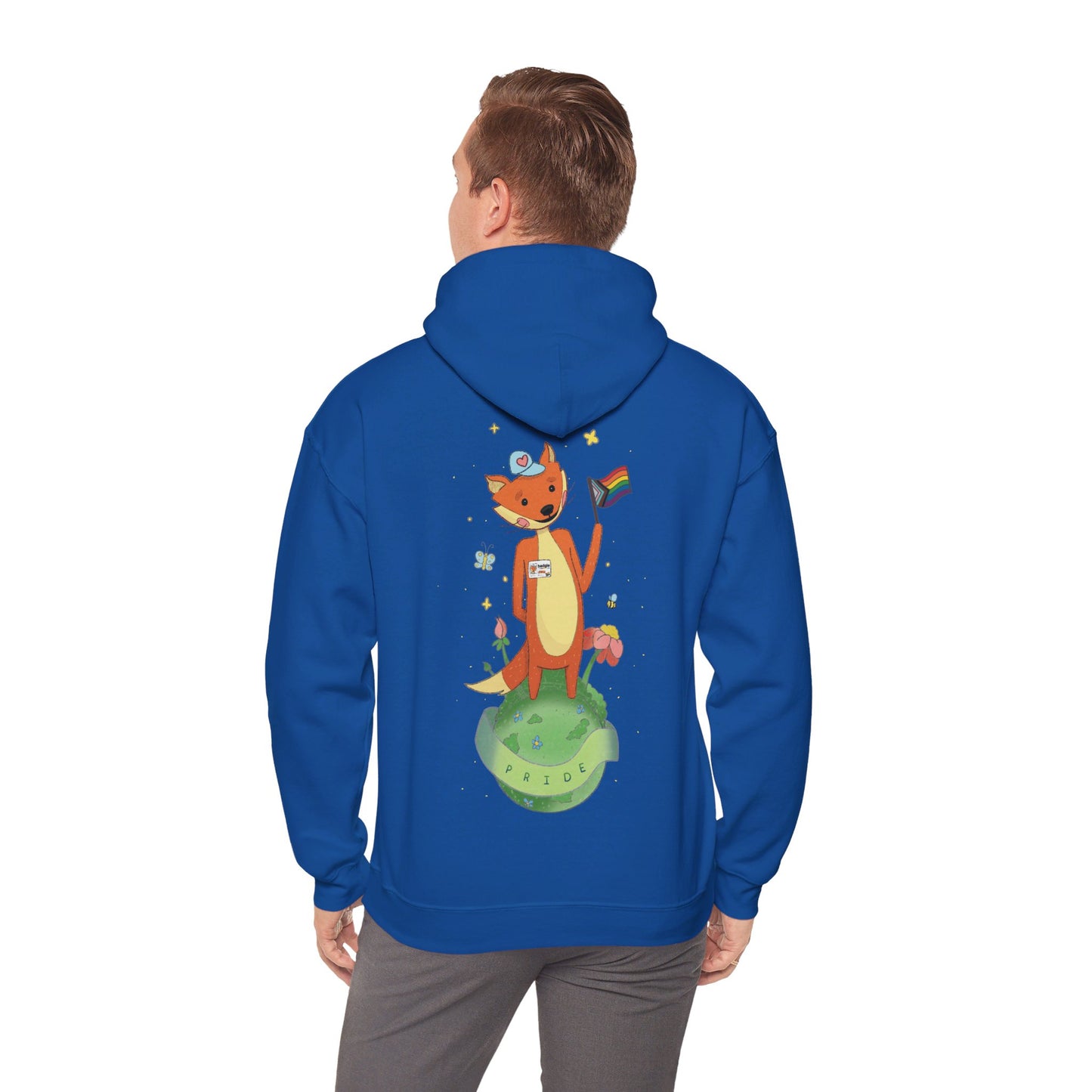 Badgie Hoodie - Pride Fox "Kit" - Badgie.co