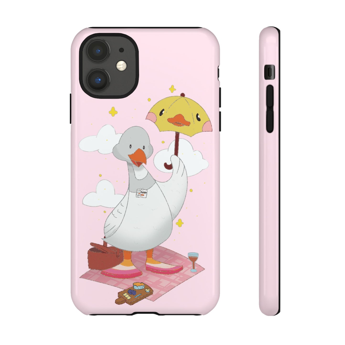 Badgie iPhone Case - Lesbian Goose "Tula" - Badgie.co