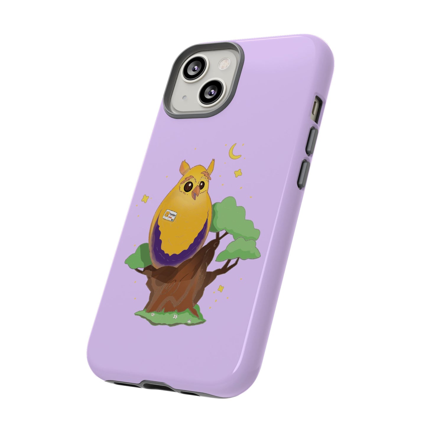 Badgie iPhone Case - Intersex Owl "Albert" - Badgie.co