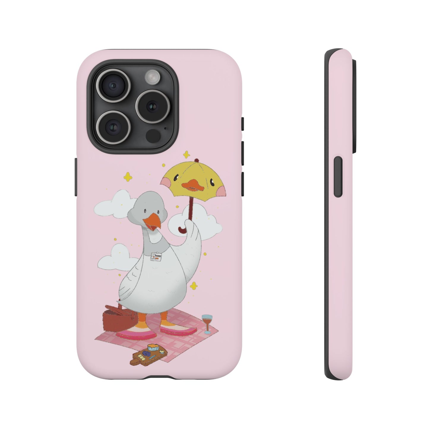 Badgie iPhone Case - Lesbian Goose "Tula" - Badgie.co