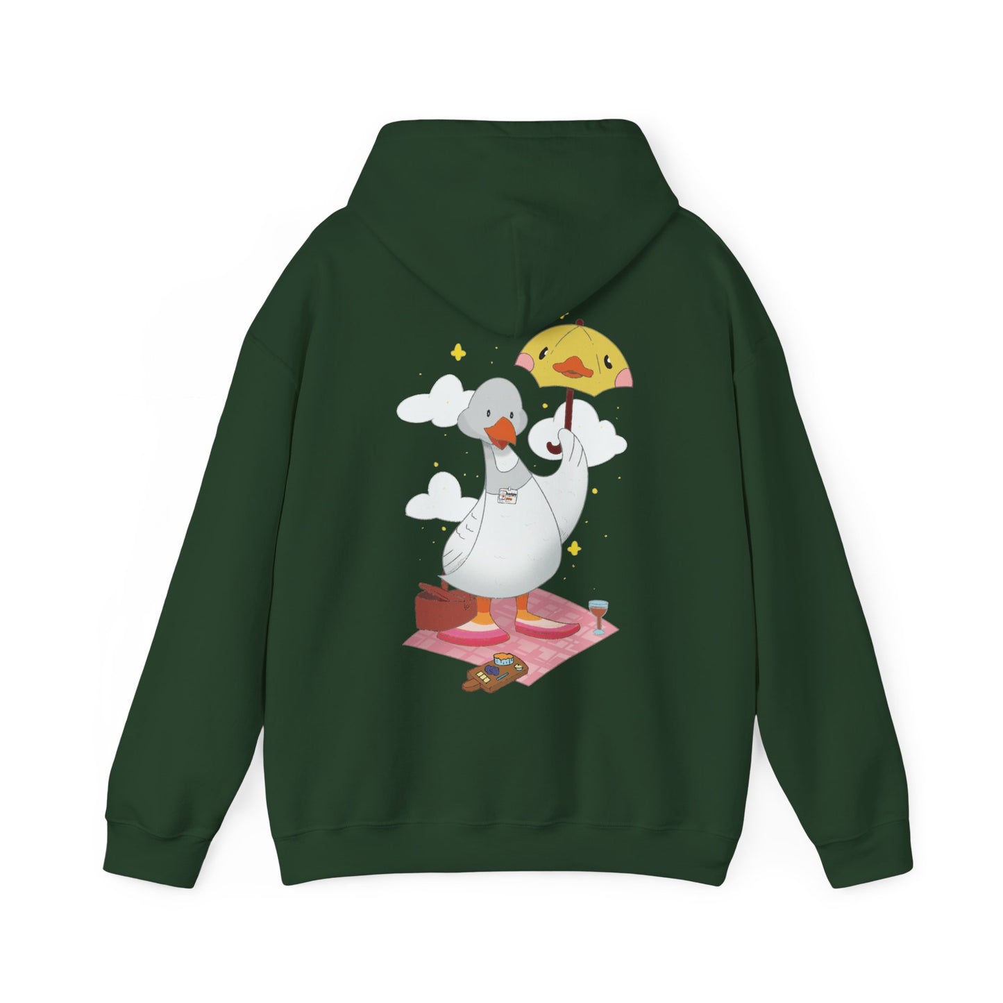 Badgie Hoodie - Lesbian Goose "Tula" - Badgie.co