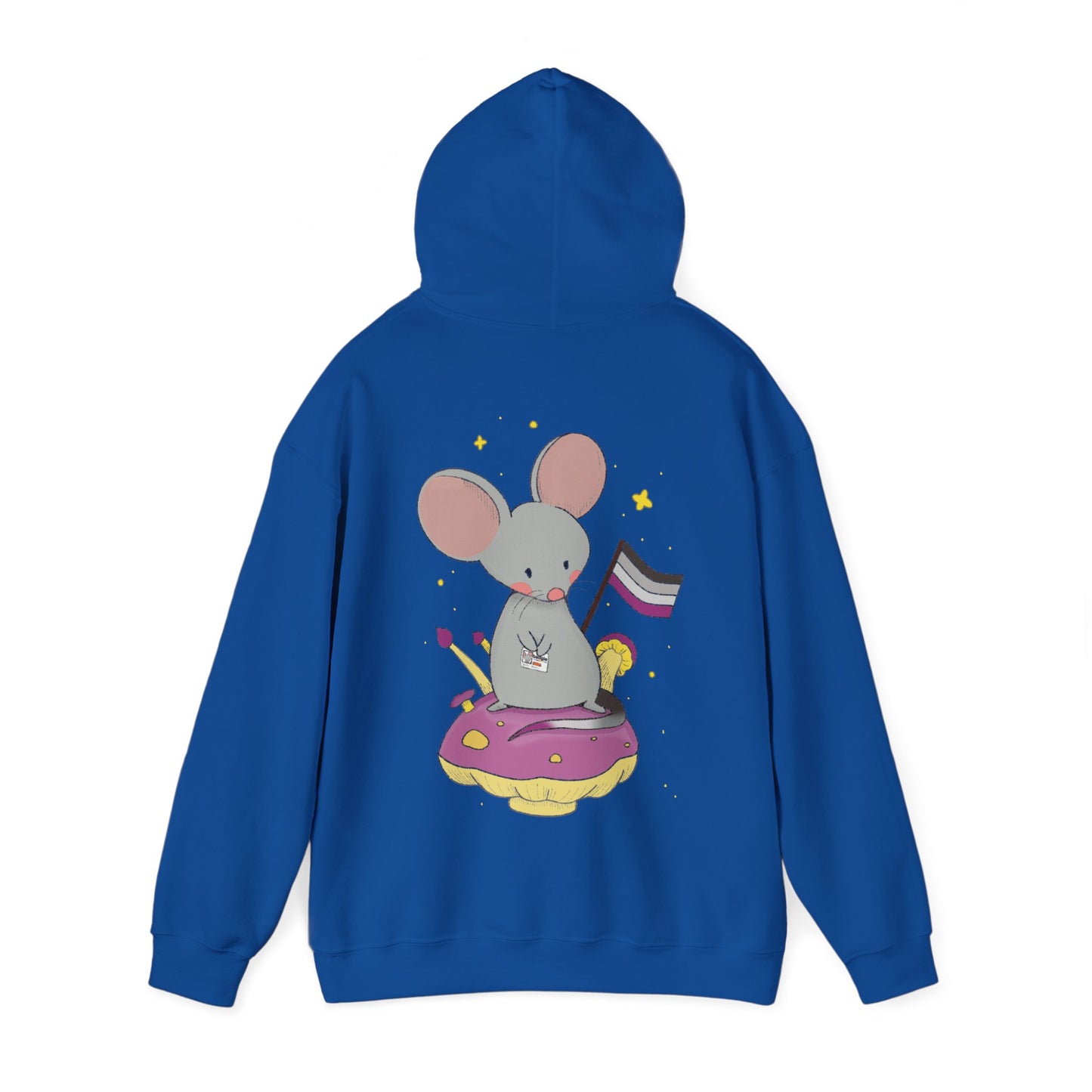 Badgie Hoodie - Asexual Mouse “Roan” - Badgie.co