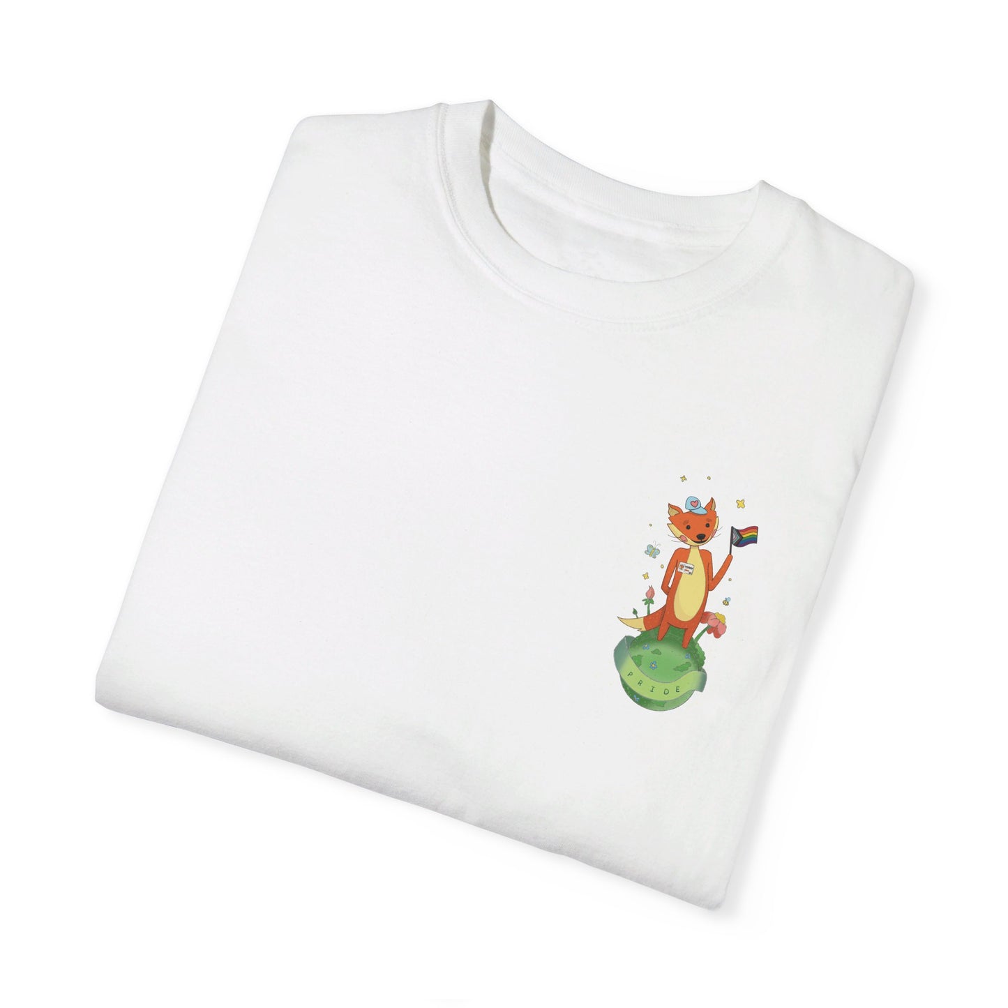 Badgie T-Shirt - Pride Fox "Kit" - Badgie.co