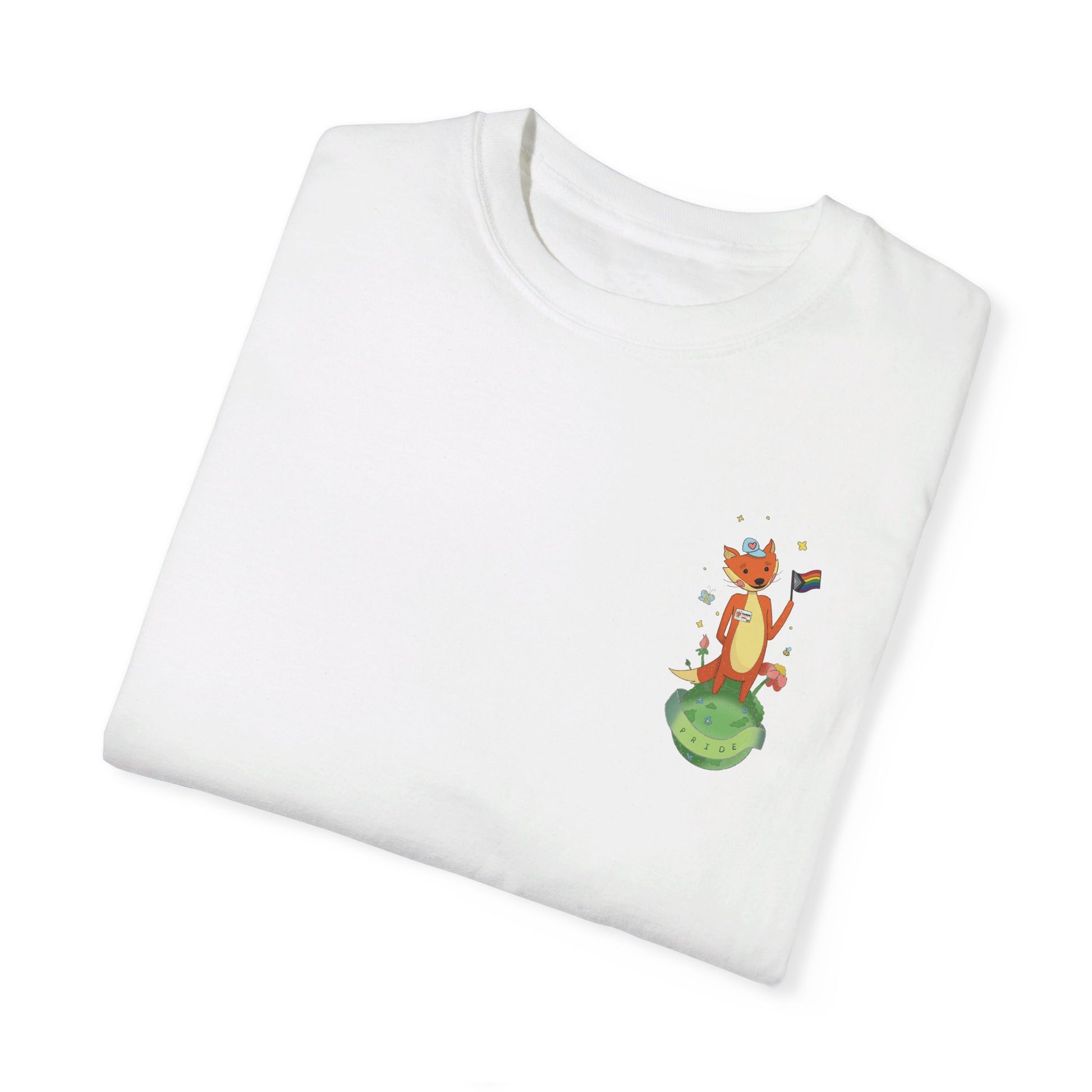 Badgie T-Shirt - Pride Fox "Kit" - Badgie.co