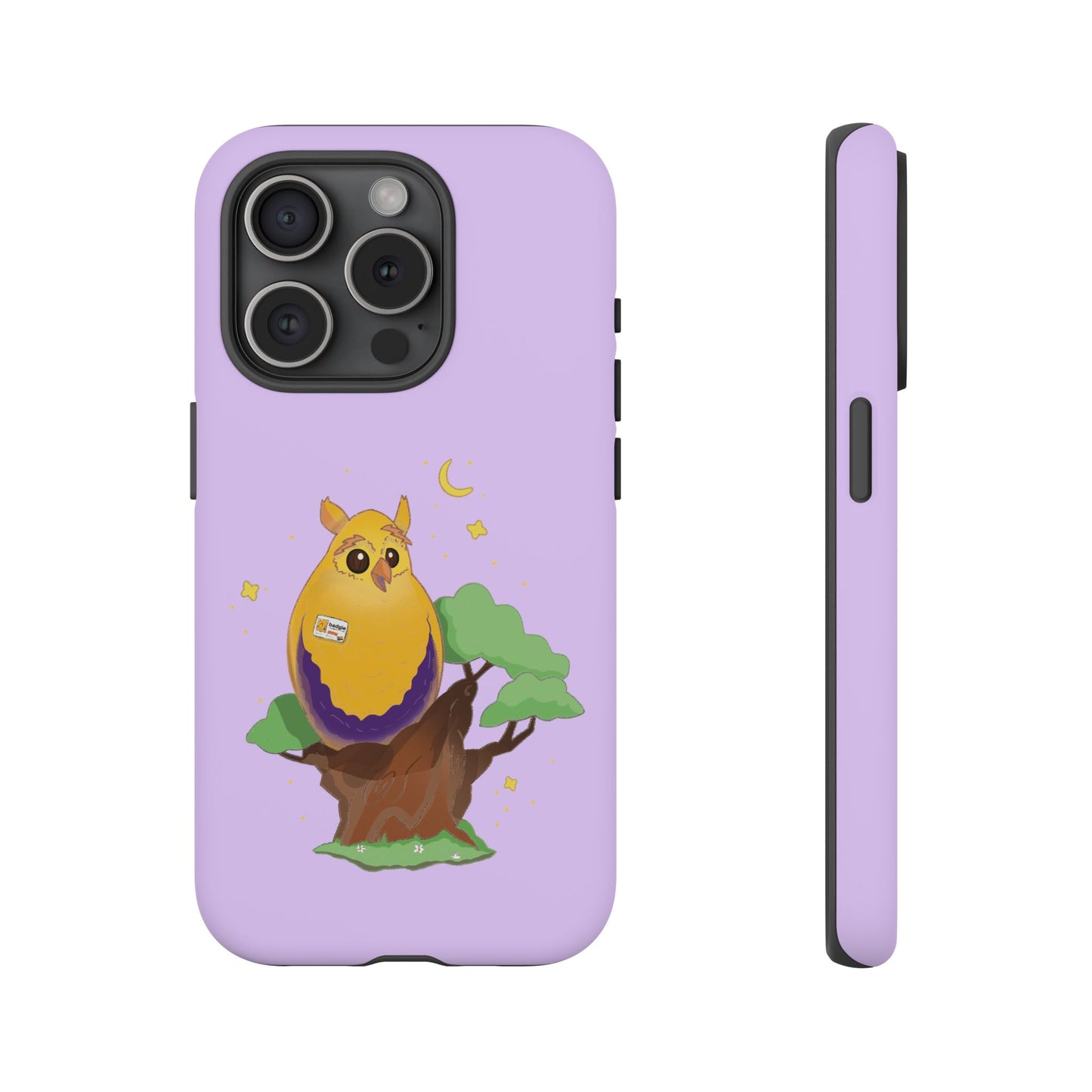 Badgie iPhone Case - Intersex Owl "Albert" - Badgie.co