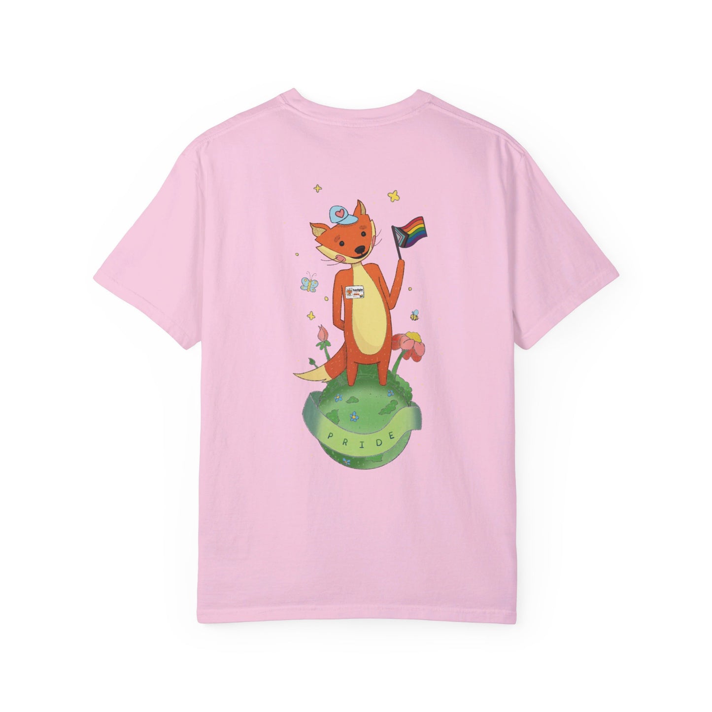 Badgie T-Shirt - Pride Fox "Kit" - Badgie.co