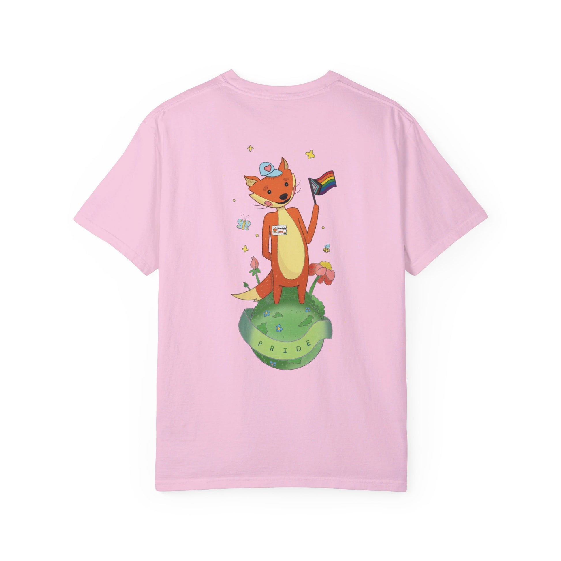 Badgie T-Shirt - Pride Fox "Kit" - Badgie.co