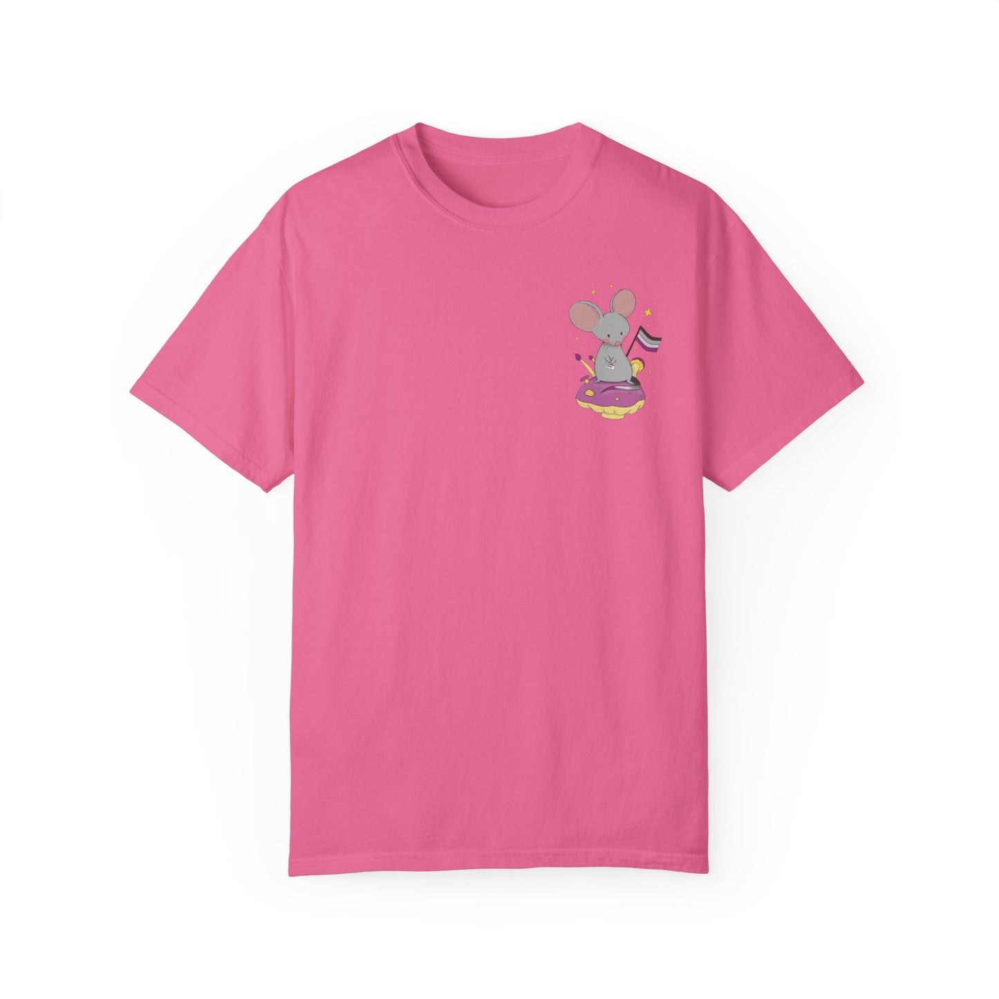 Badgie T-Shirt - Asexual Mouse "Roan" - Badgie.co