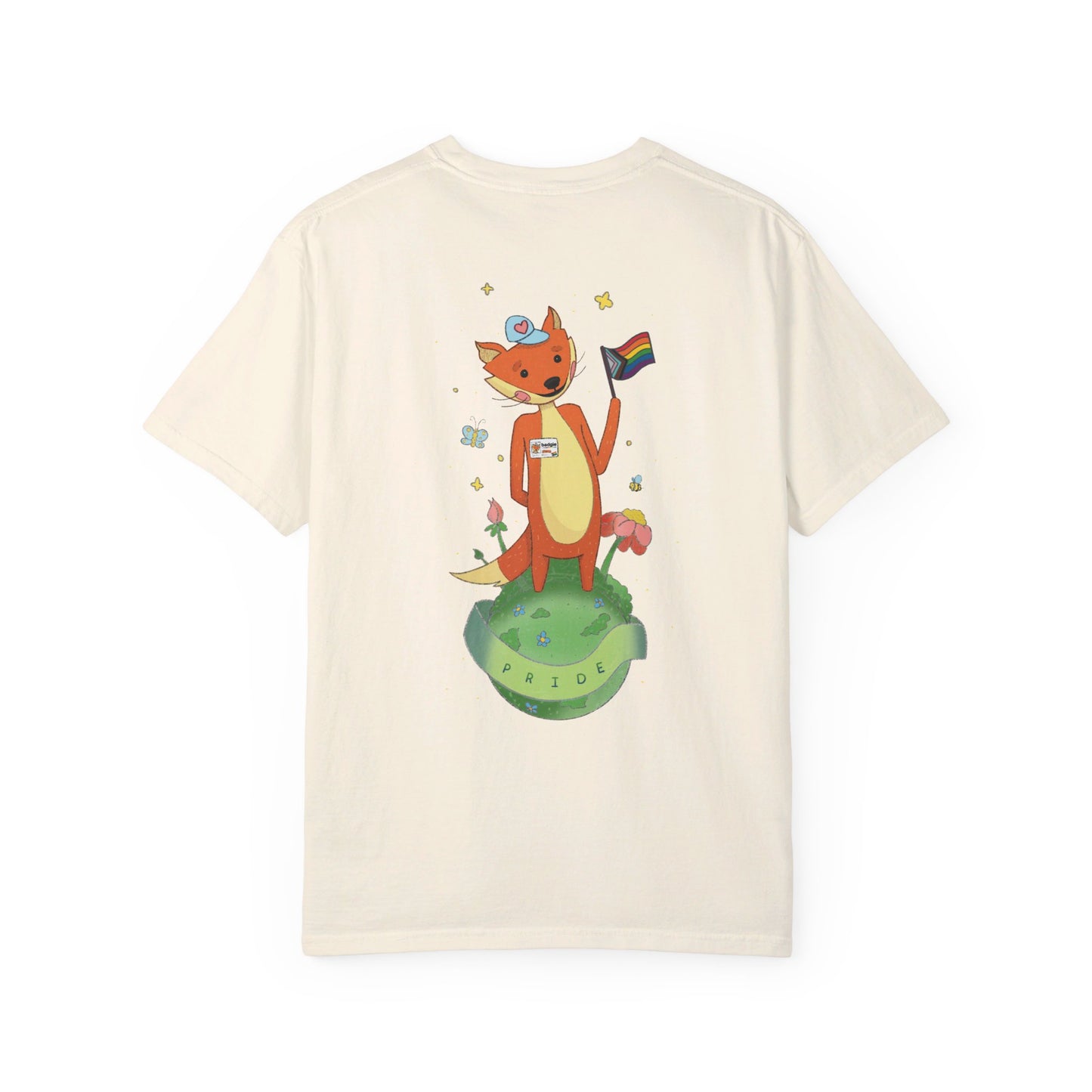 Badgie T-Shirt - Pride Fox "Kit" - Badgie.co