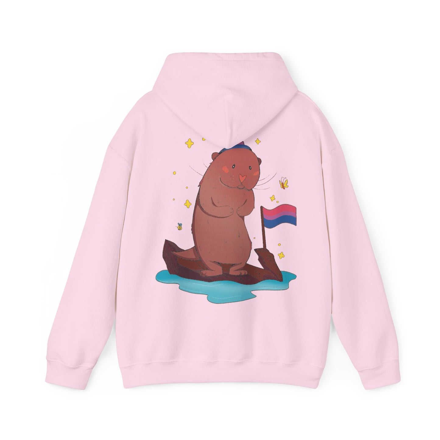 Badgie Hoodie - Bisexual Otter "River" - Badgie.co