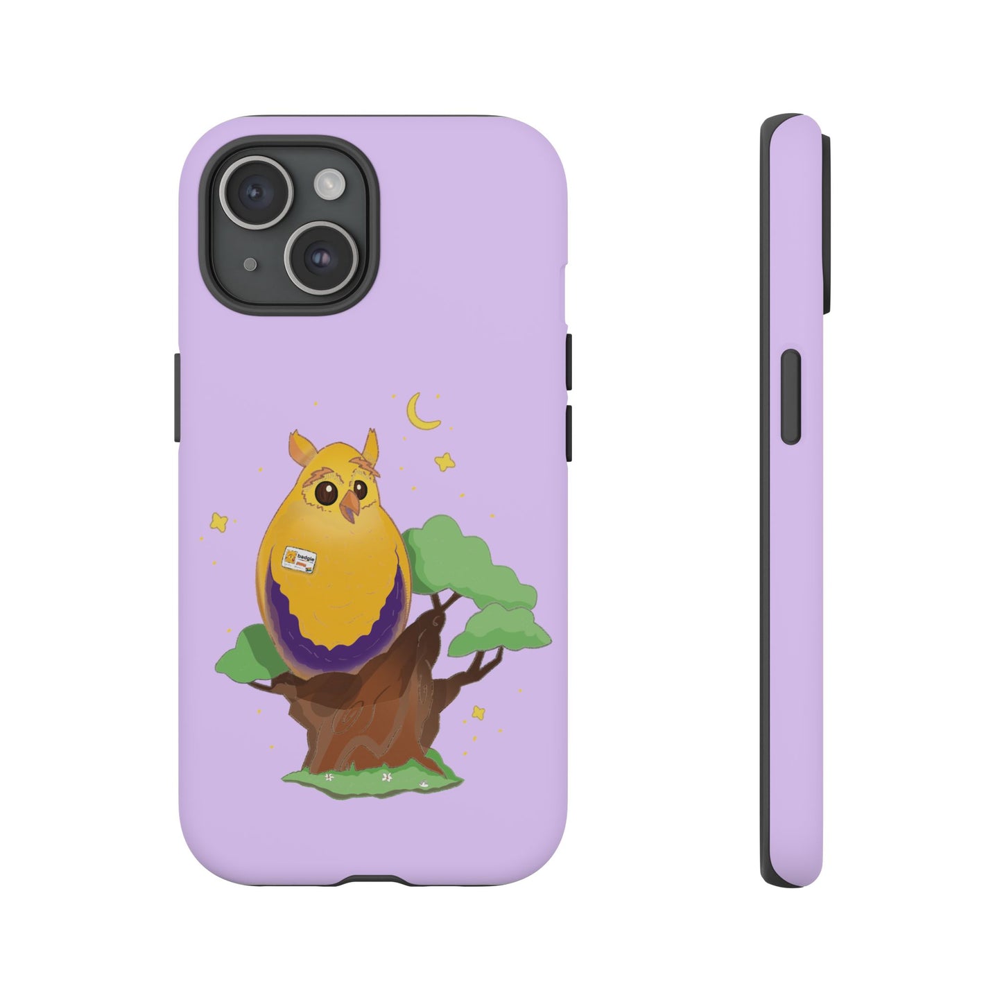 Badgie iPhone Case - Intersex Owl "Albert" - Badgie.co