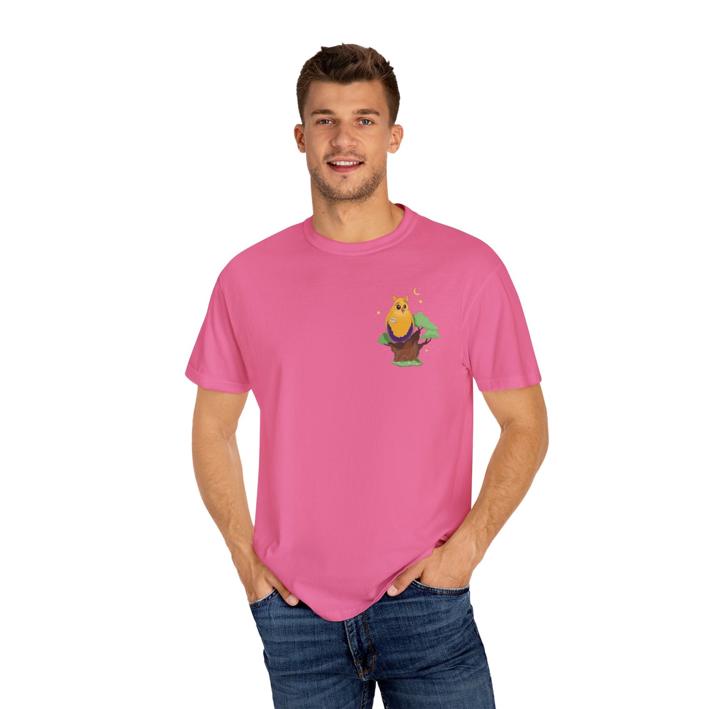 Badgie T-Shirt - Intersex Owl "Albert" - Badgie.co