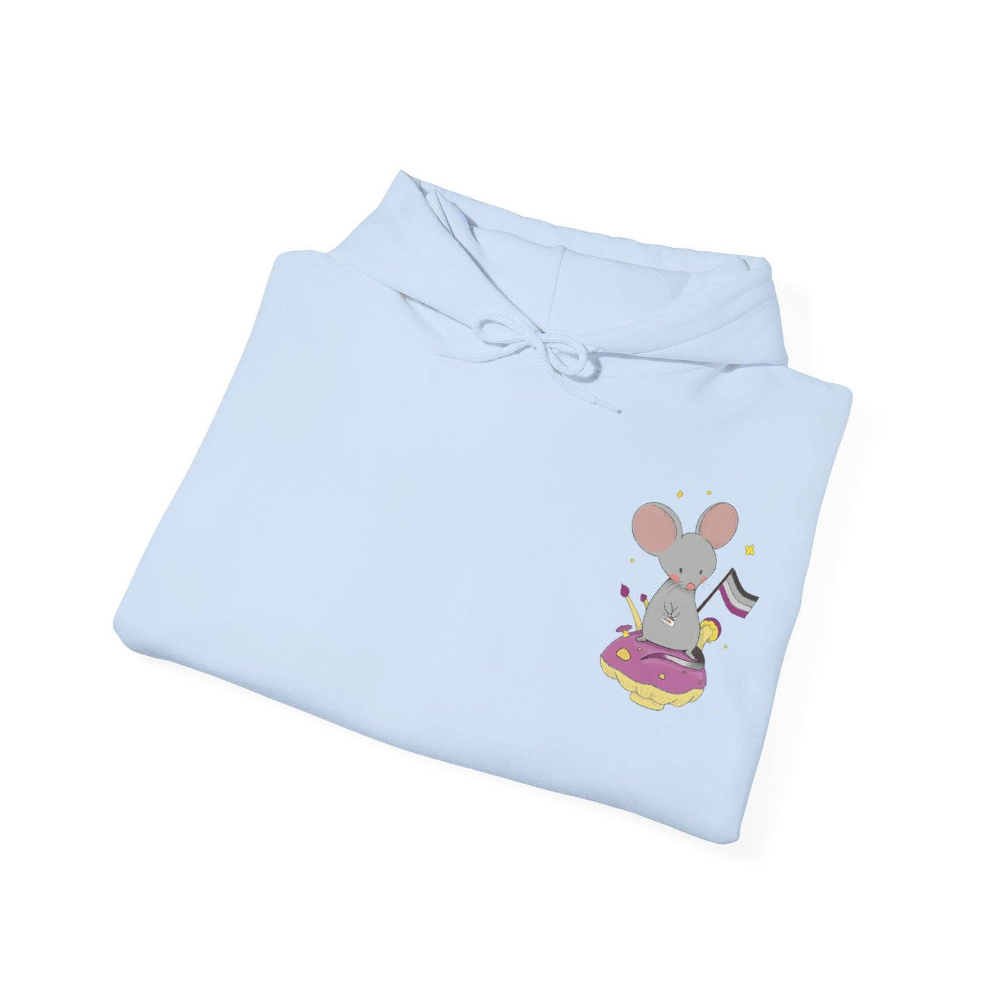 Badgie Hoodie - Asexual Mouse “Roan” - Badgie.co
