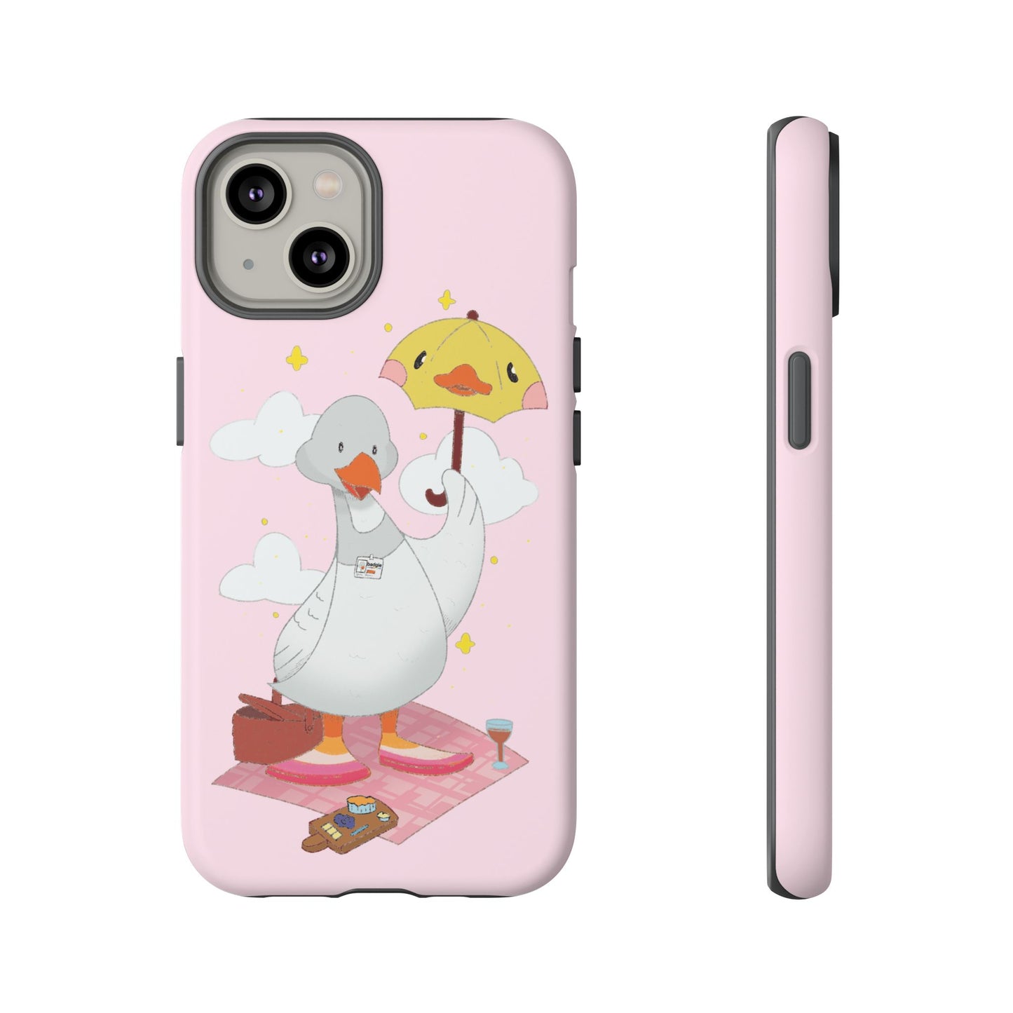 Badgie iPhone Case - Lesbian Goose "Tula" - Badgie.co