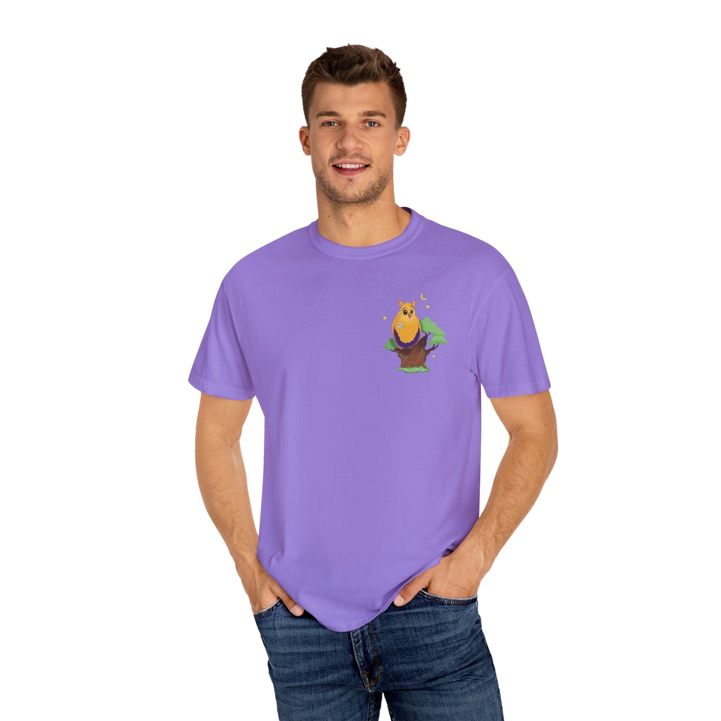 Badgie T-Shirt - Intersex Owl "Albert" - Badgie.co