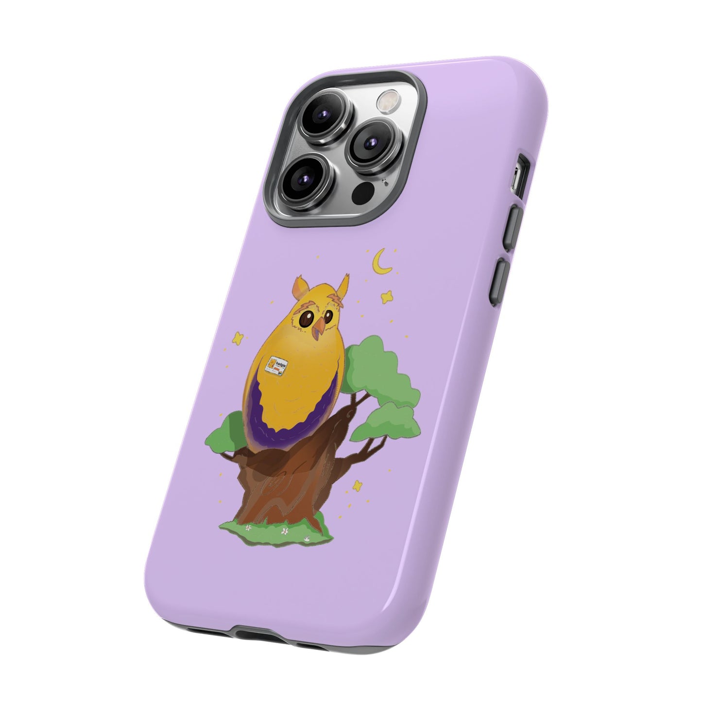 Badgie iPhone Case - Intersex Owl "Albert" - Badgie.co