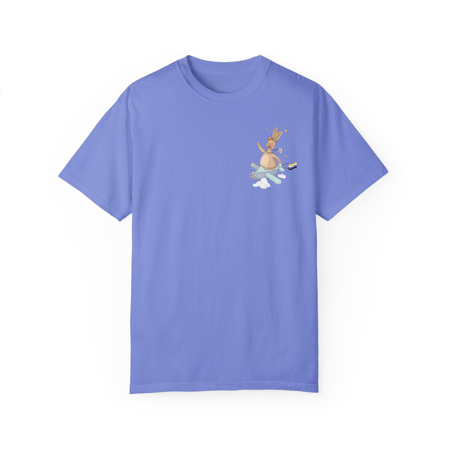 Badgie T-Shirt - Nonbinary Rabbit "Rex" - Badgie.co