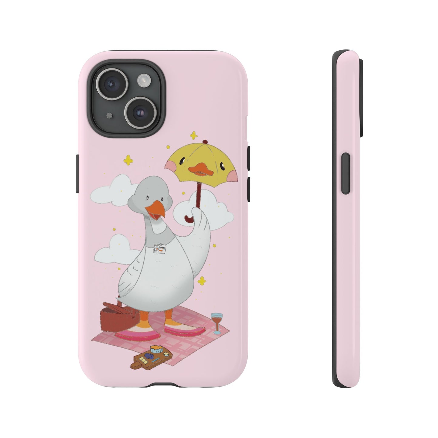 Badgie iPhone Case - Lesbian Goose "Tula" - Badgie.co