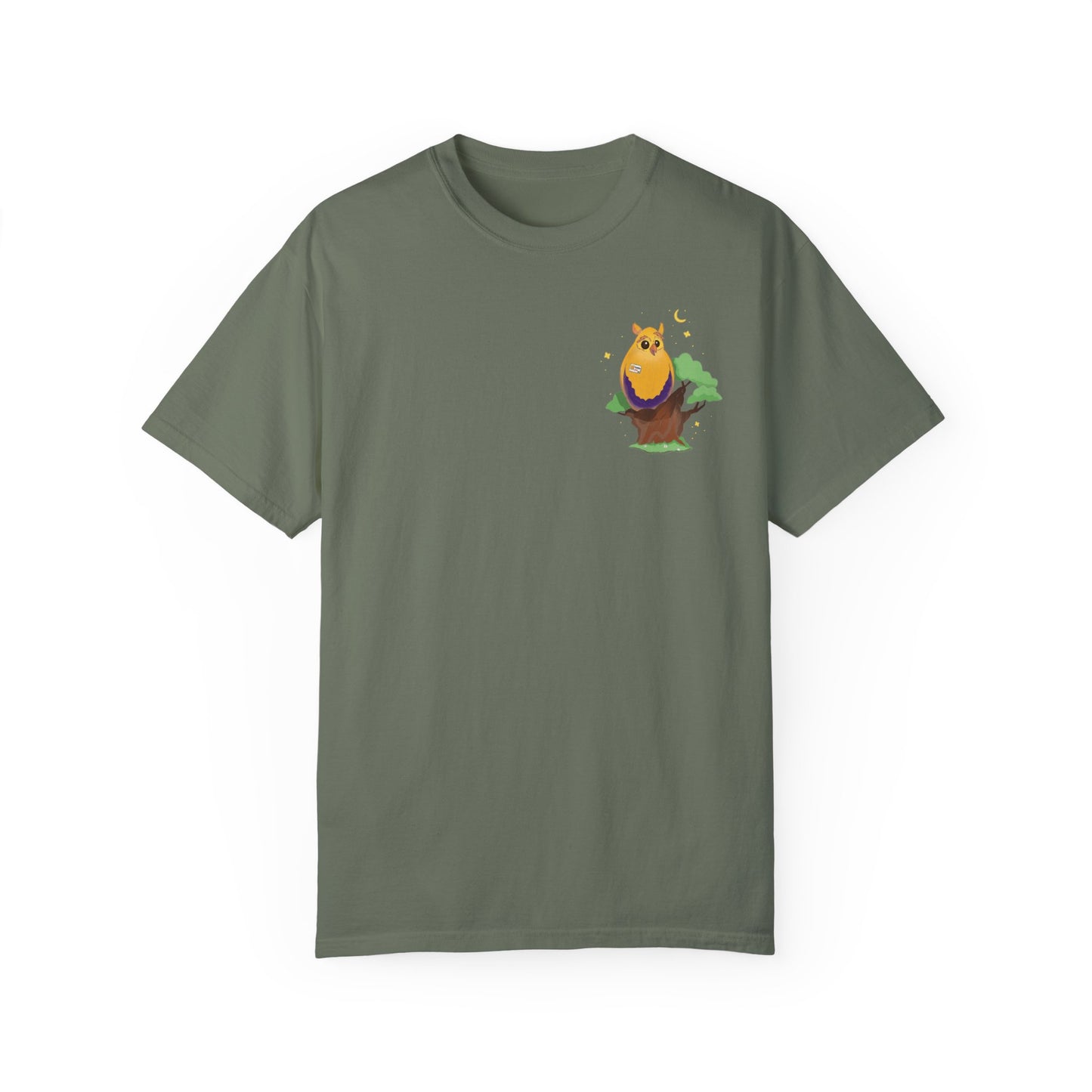 Badgie T-Shirt - Intersex Owl "Albert" - Badgie.co
