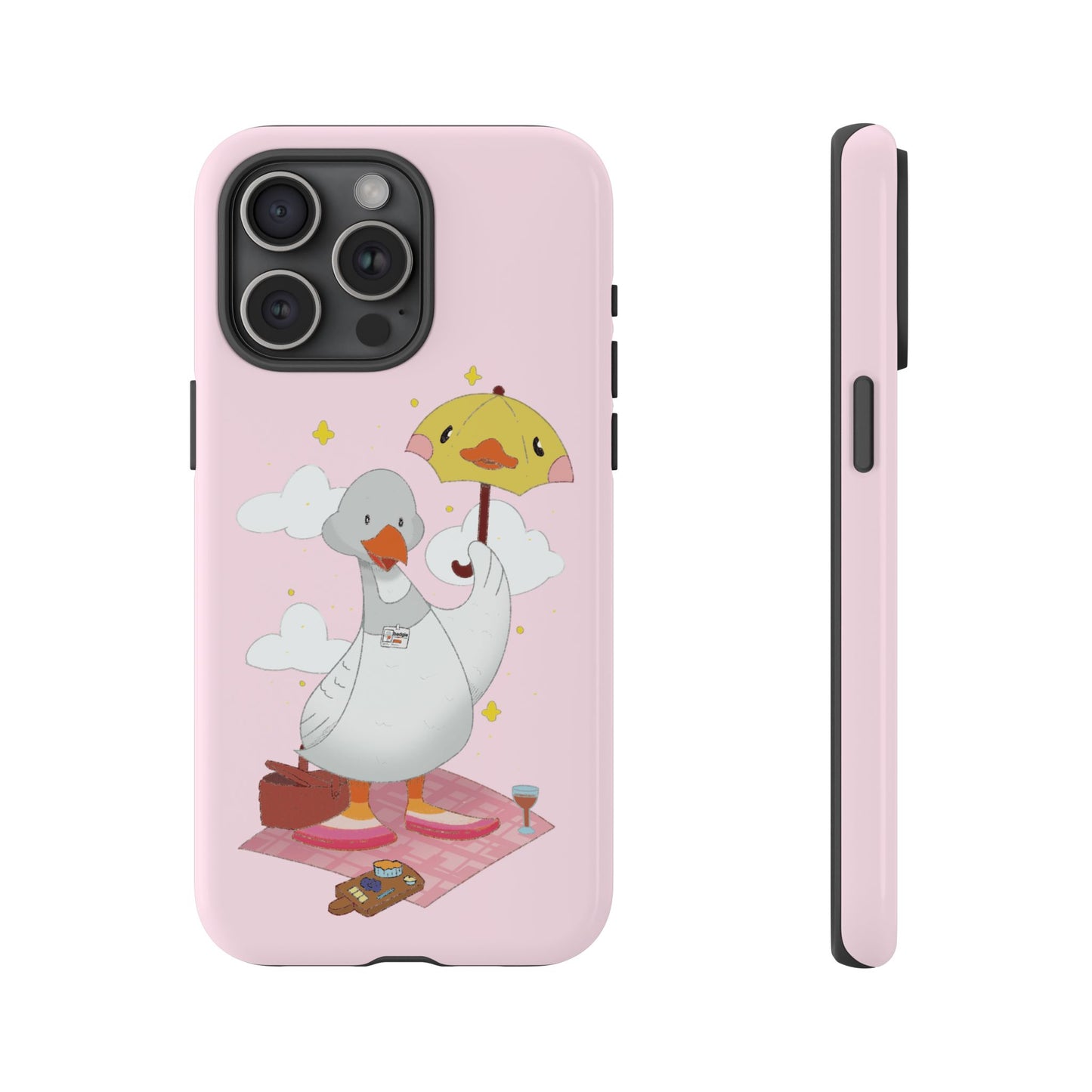 Badgie iPhone Case - Lesbian Goose "Tula" - Badgie.co
