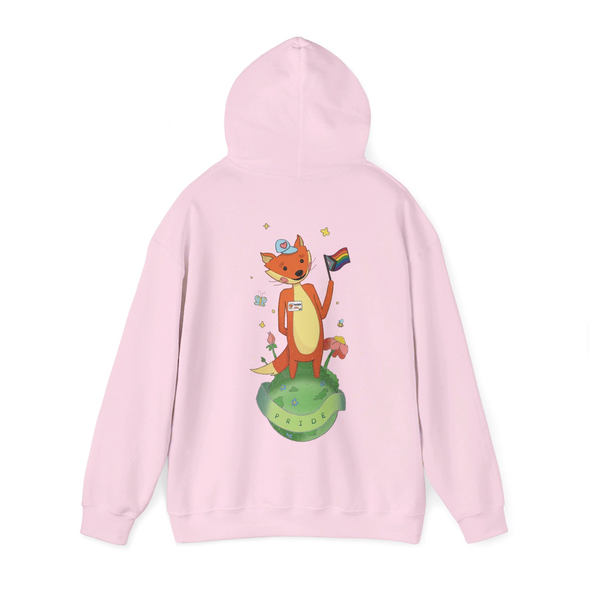 Badgie Hoodie - Pride Fox "Kit" - Badgie.co