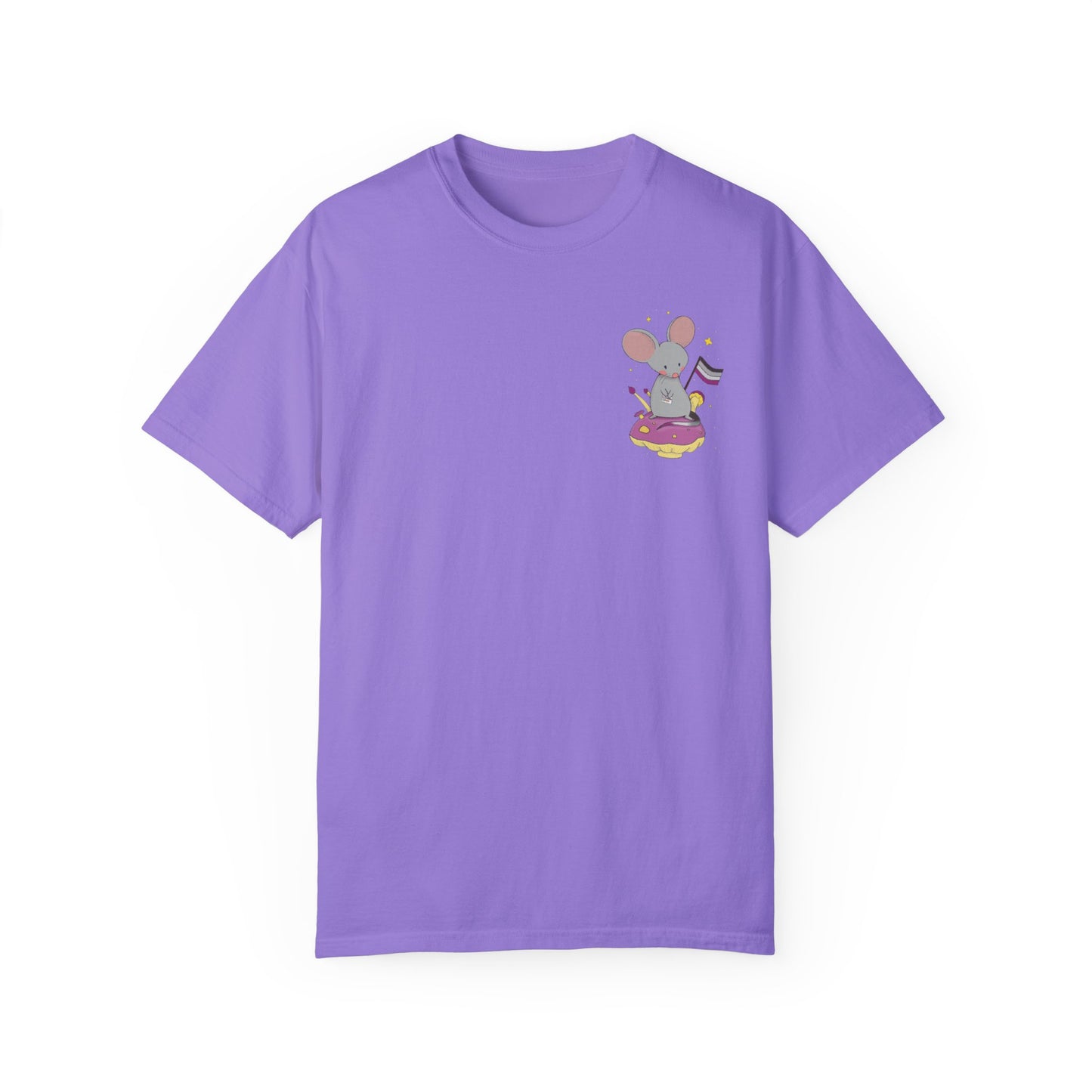 Badgie T-Shirt - Asexual Mouse "Roan" - Badgie.co