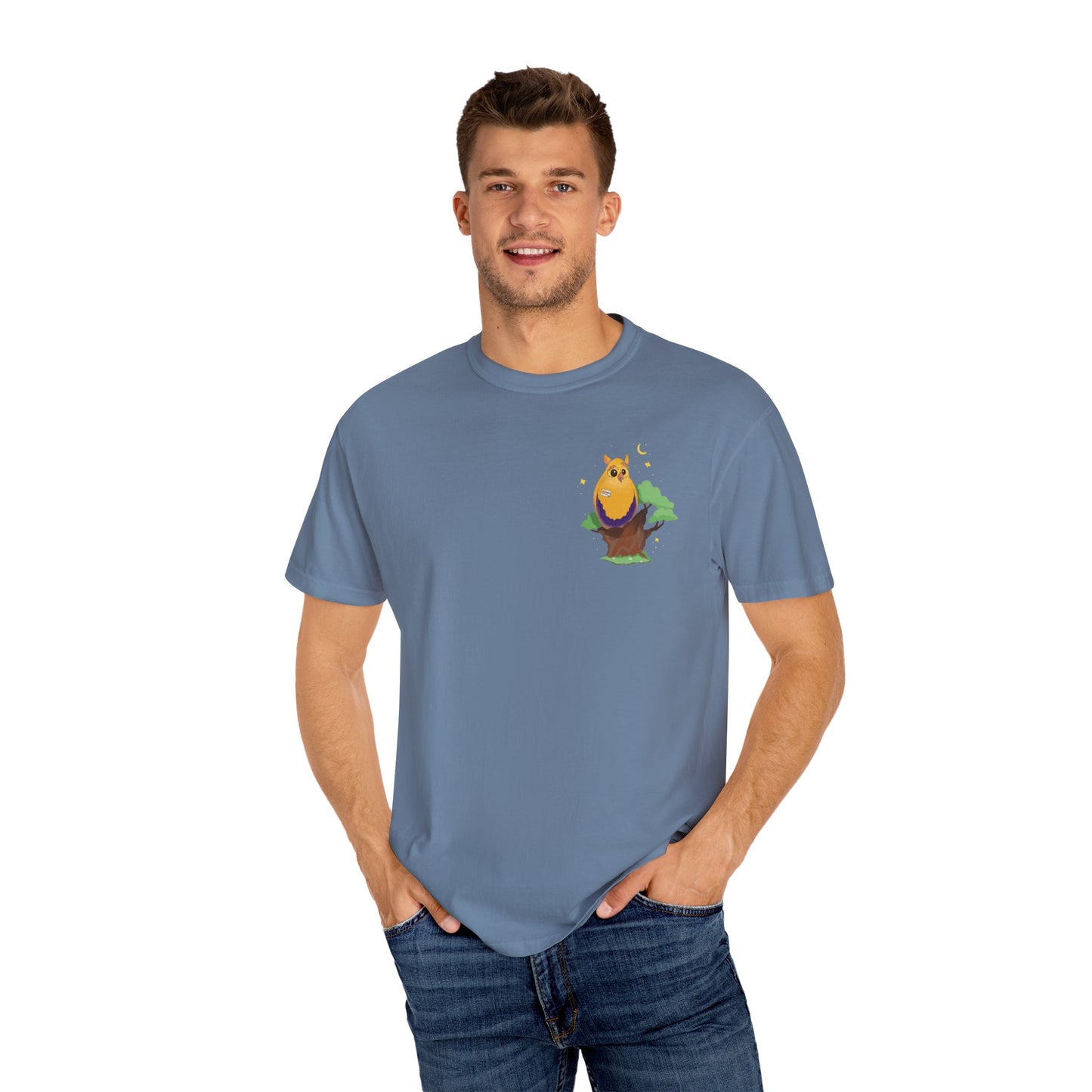 Badgie T-Shirt - Intersex Owl "Albert" - Badgie.co