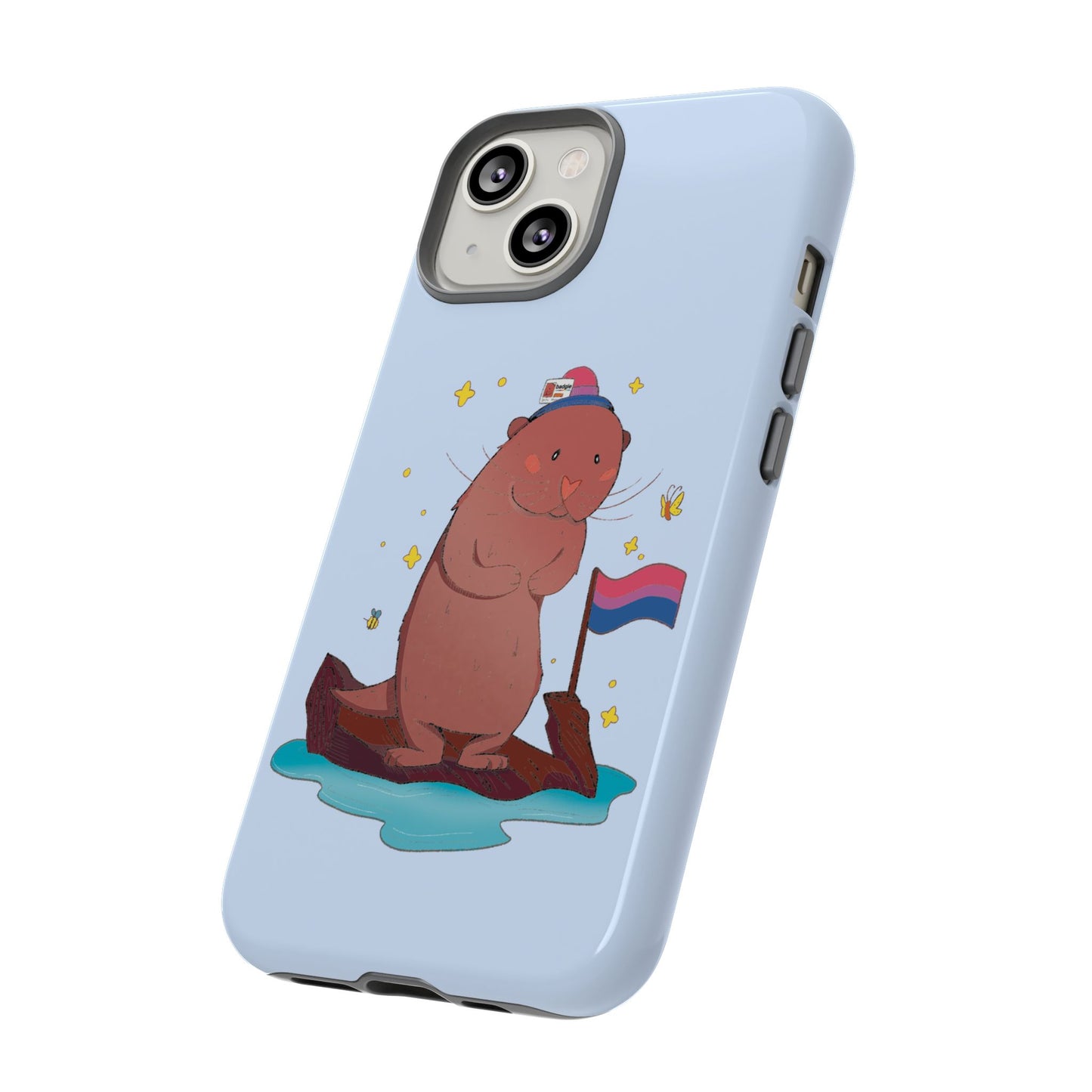 Badgie iPhone Case - Bisexual Otter "River"