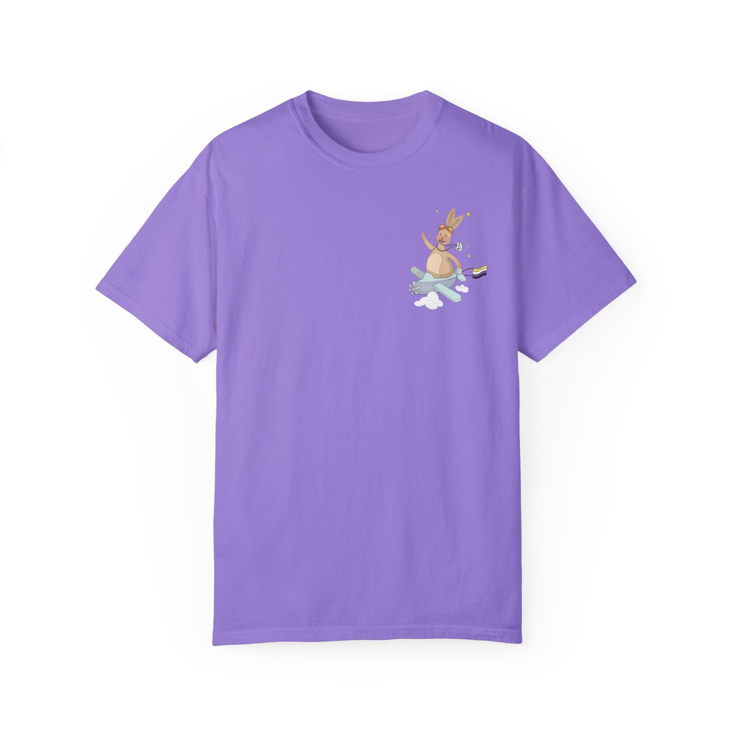 Badgie T-Shirt - Nonbinary Rabbit "Rex" - Badgie.co