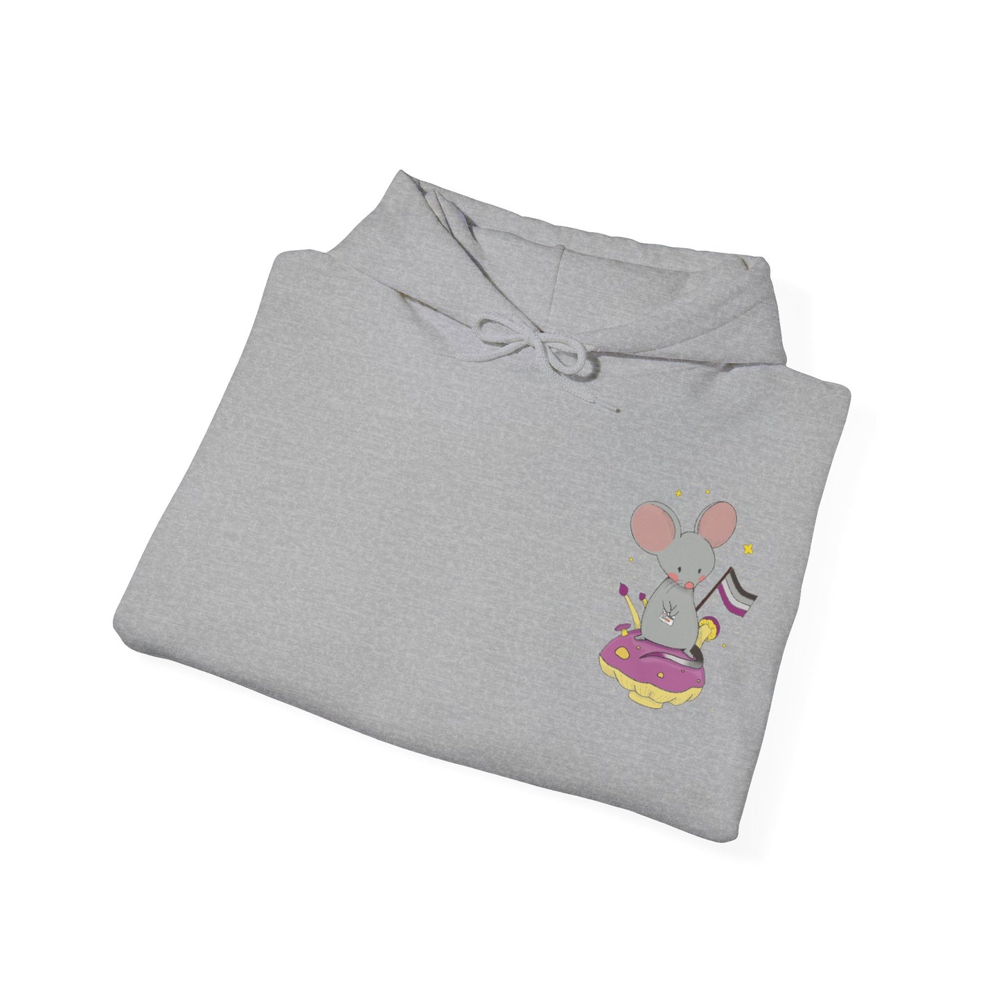 Badgie Hoodie - Asexual Mouse “Roan” - Badgie.co