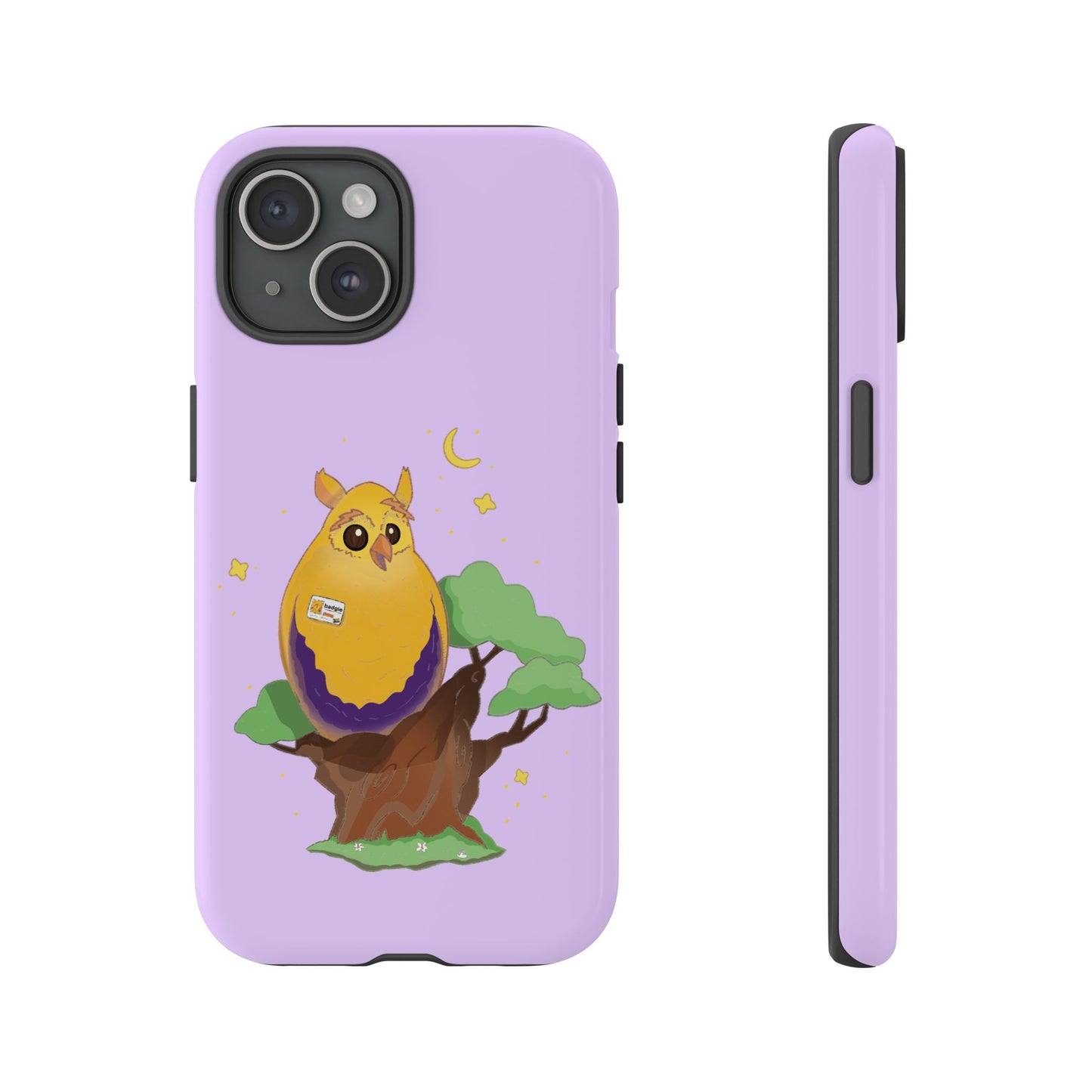 Badgie iPhone Case - Intersex Owl "Albert" - Badgie.co