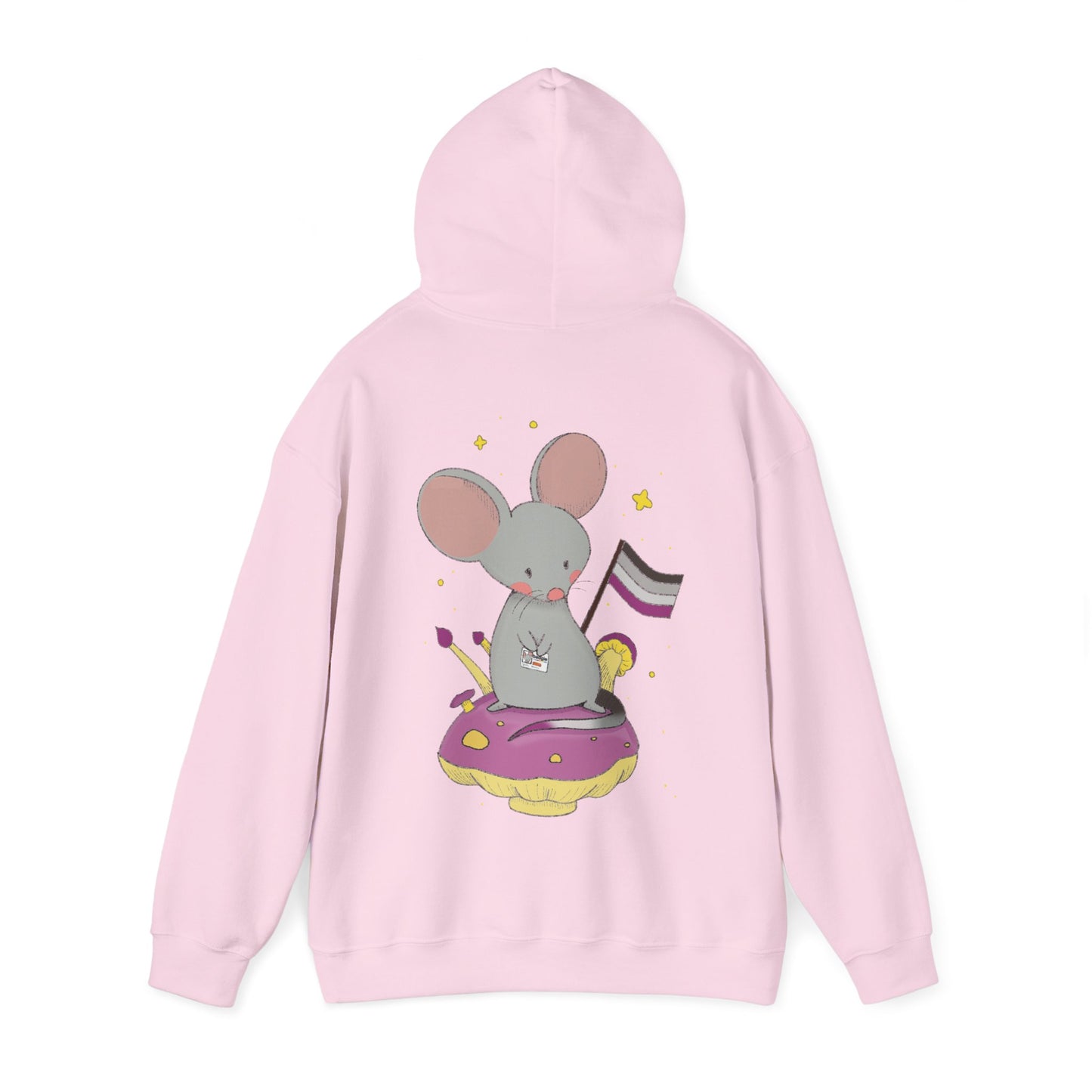 Badgie Hoodie - Asexual Mouse “Roan” - Badgie.co