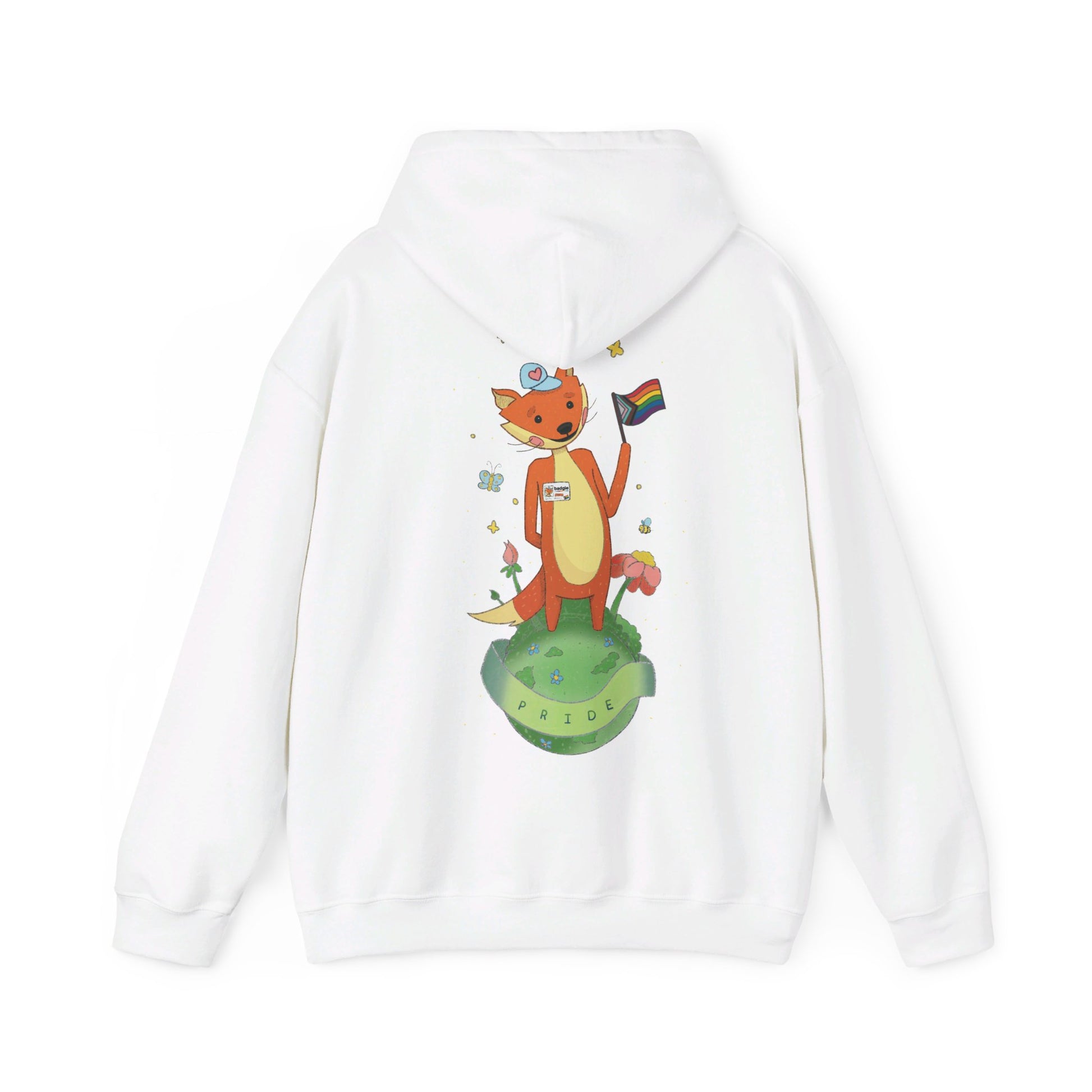 Badgie Hoodie - Pride Fox "Kit" - Badgie.co