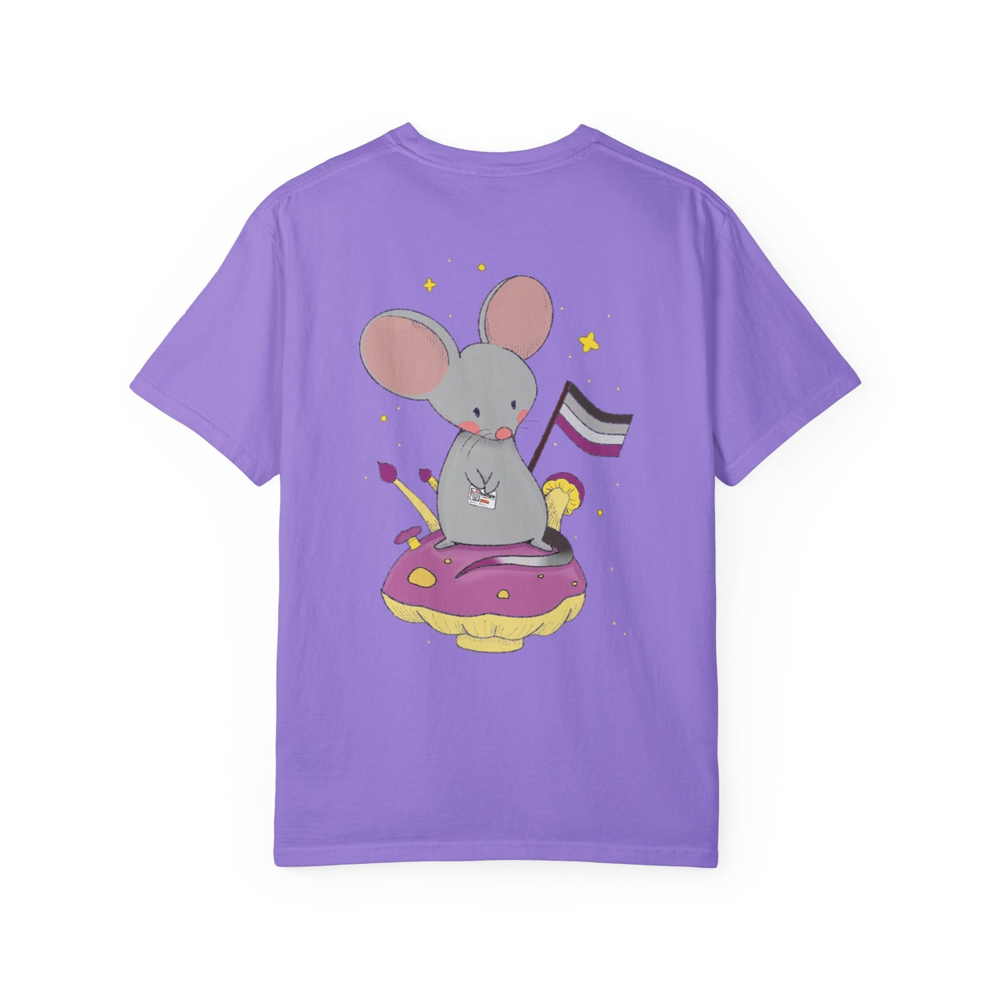 Badgie T-Shirt - Asexual Mouse "Roan" - Badgie.co