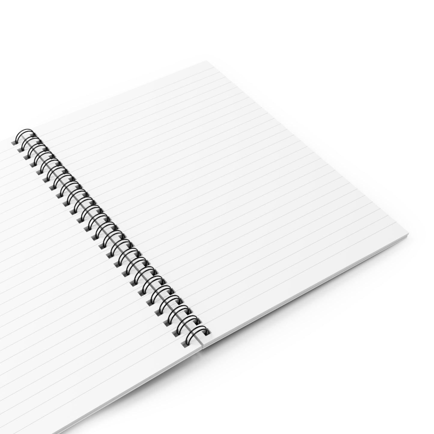 Badgie Spiral Notebook Ruled Lines - Lesbian Goose "Tula" - Badgie.co