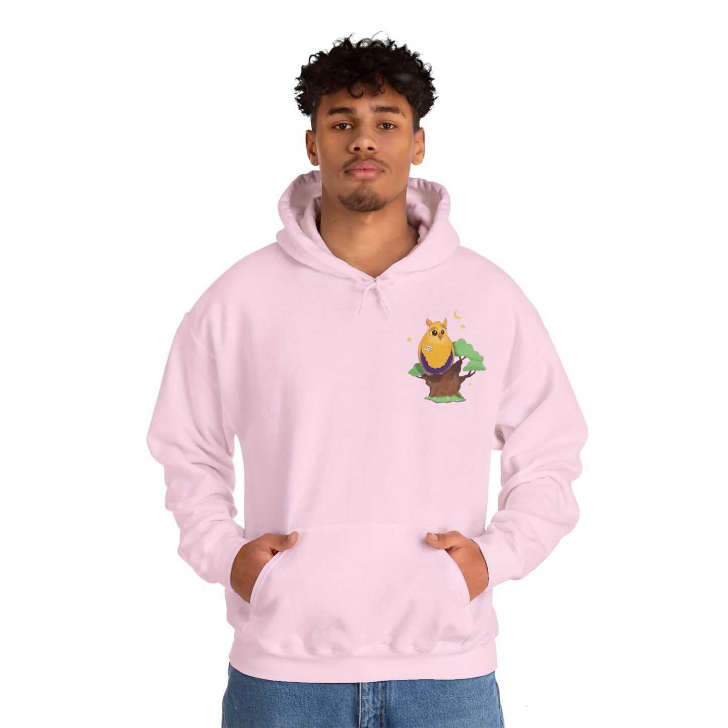 Badgie Hoodie - Intersex Owl "Albert" - Badgie.co