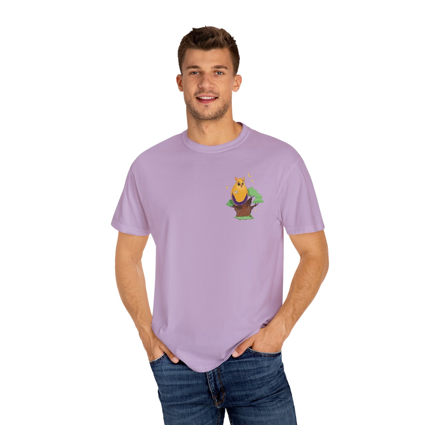 Badgie T-Shirt - Intersex Owl "Albert" - Badgie.co