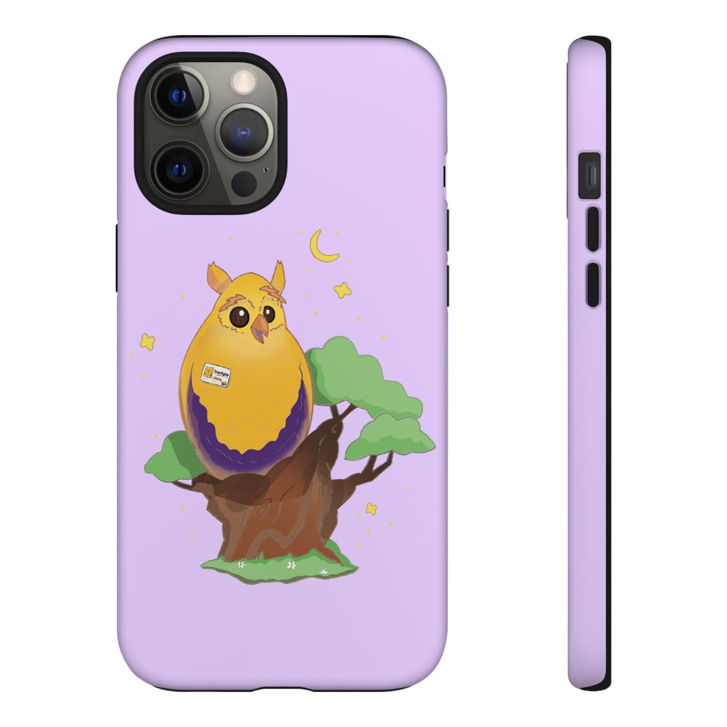 Badgie iPhone Case - Intersex Owl "Albert" - Badgie.co