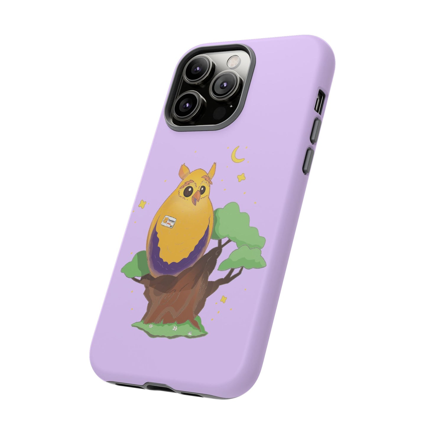 Badgie iPhone Case - Intersex Owl "Albert" - Badgie.co