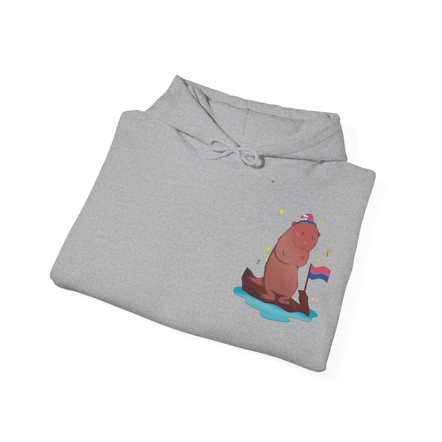 Badgie Hoodie - Bisexual Otter "River" - Badgie.co