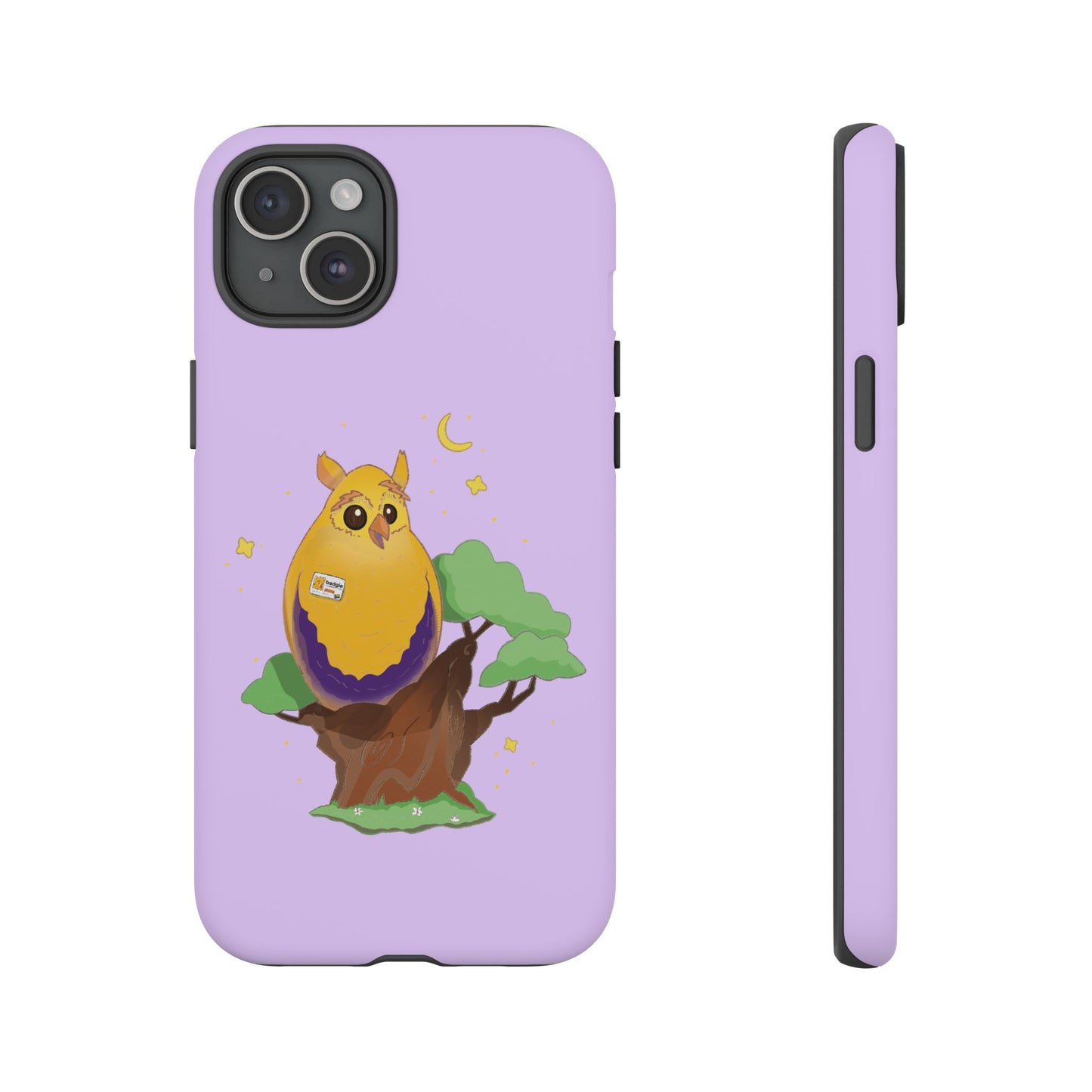 Badgie iPhone Case - Intersex Owl "Albert" - Badgie.co