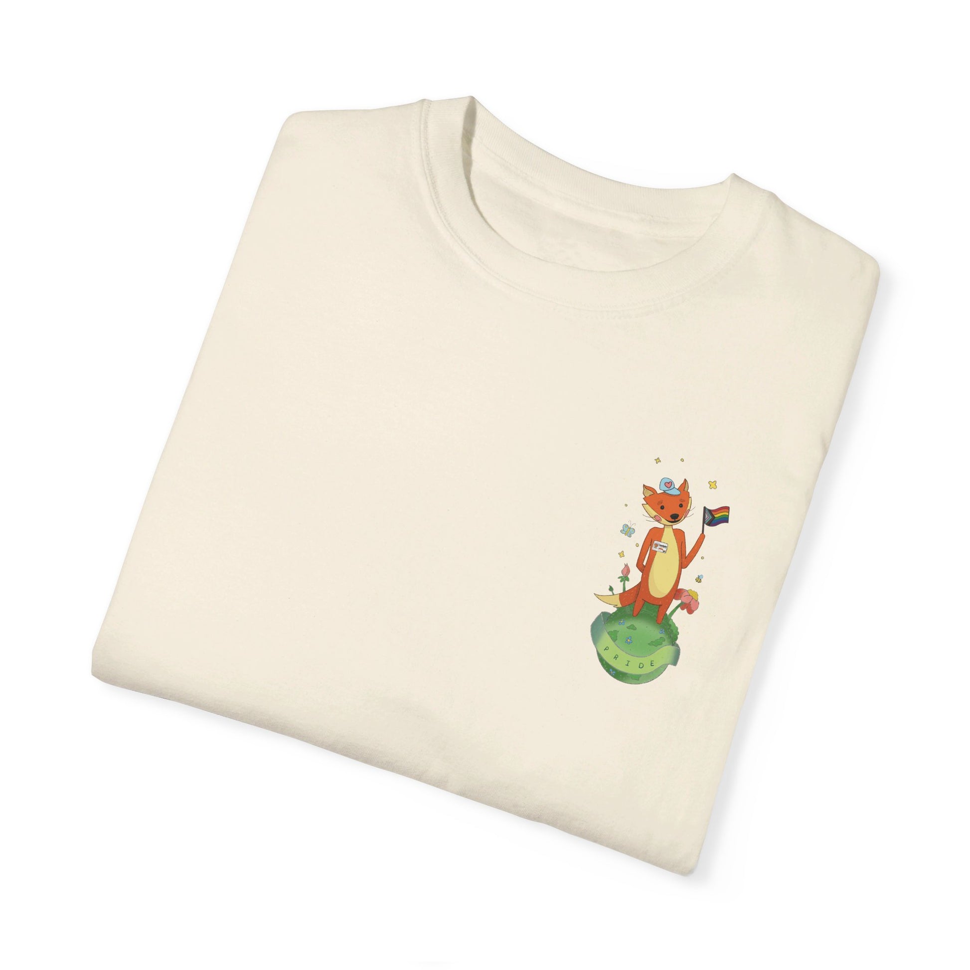 Badgie T-Shirt - Pride Fox "Kit" - Badgie.co