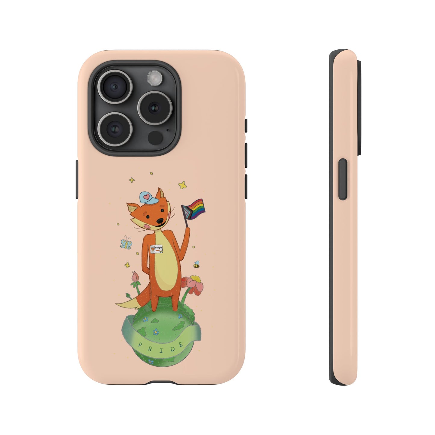 Badgie iPhone Case - Pride Fox "Kit" - Badgie.co