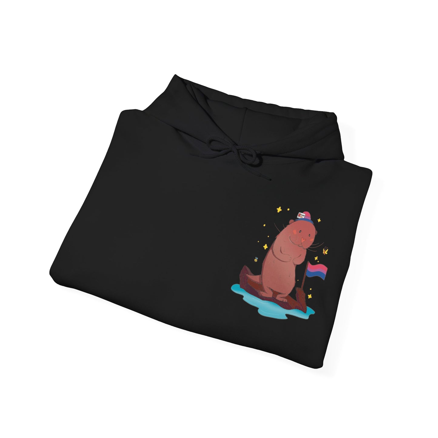 Badgie Hoodie - Bisexual Otter "River" - Badgie.co
