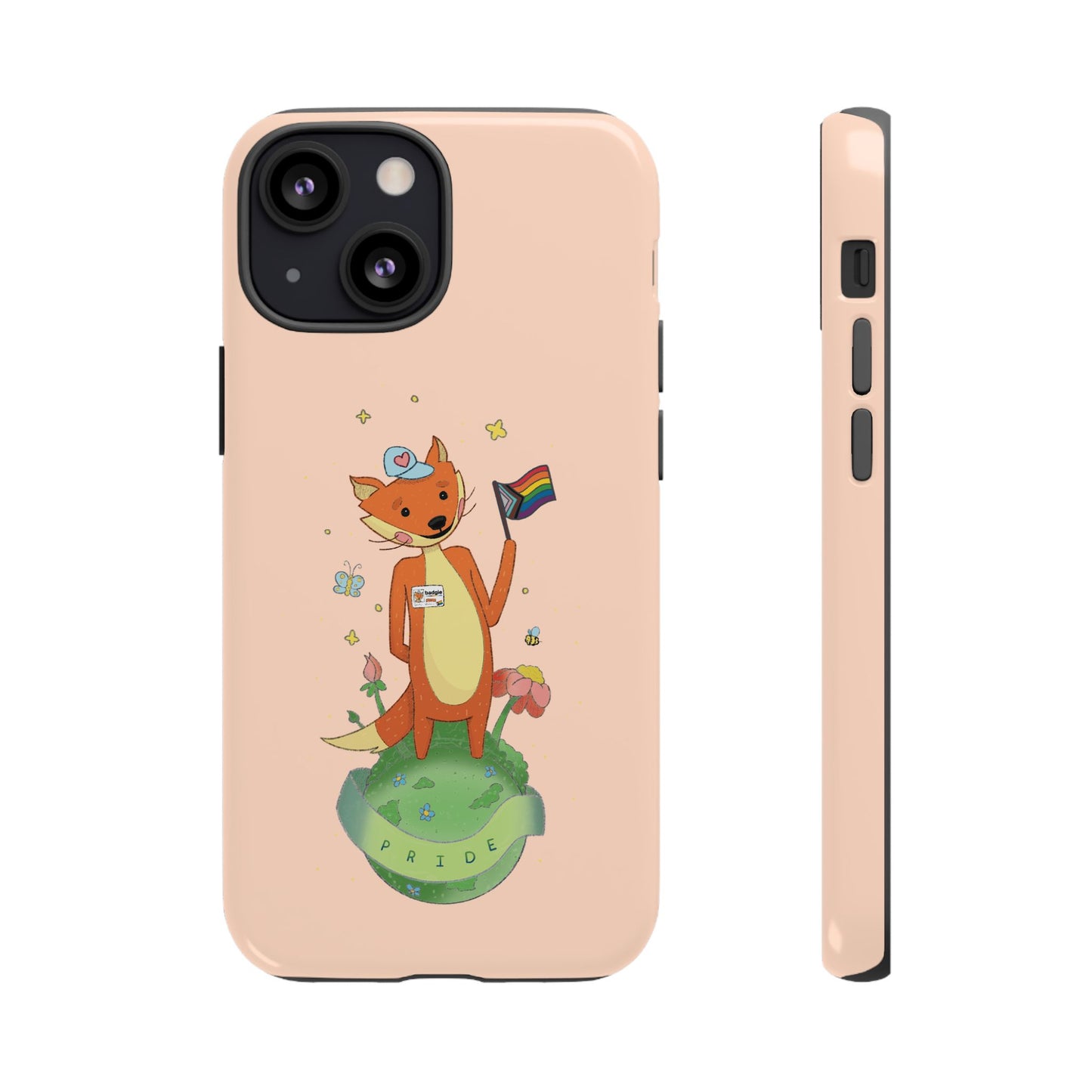 Badgie iPhone Case - Pride Fox "Kit" - Badgie.co